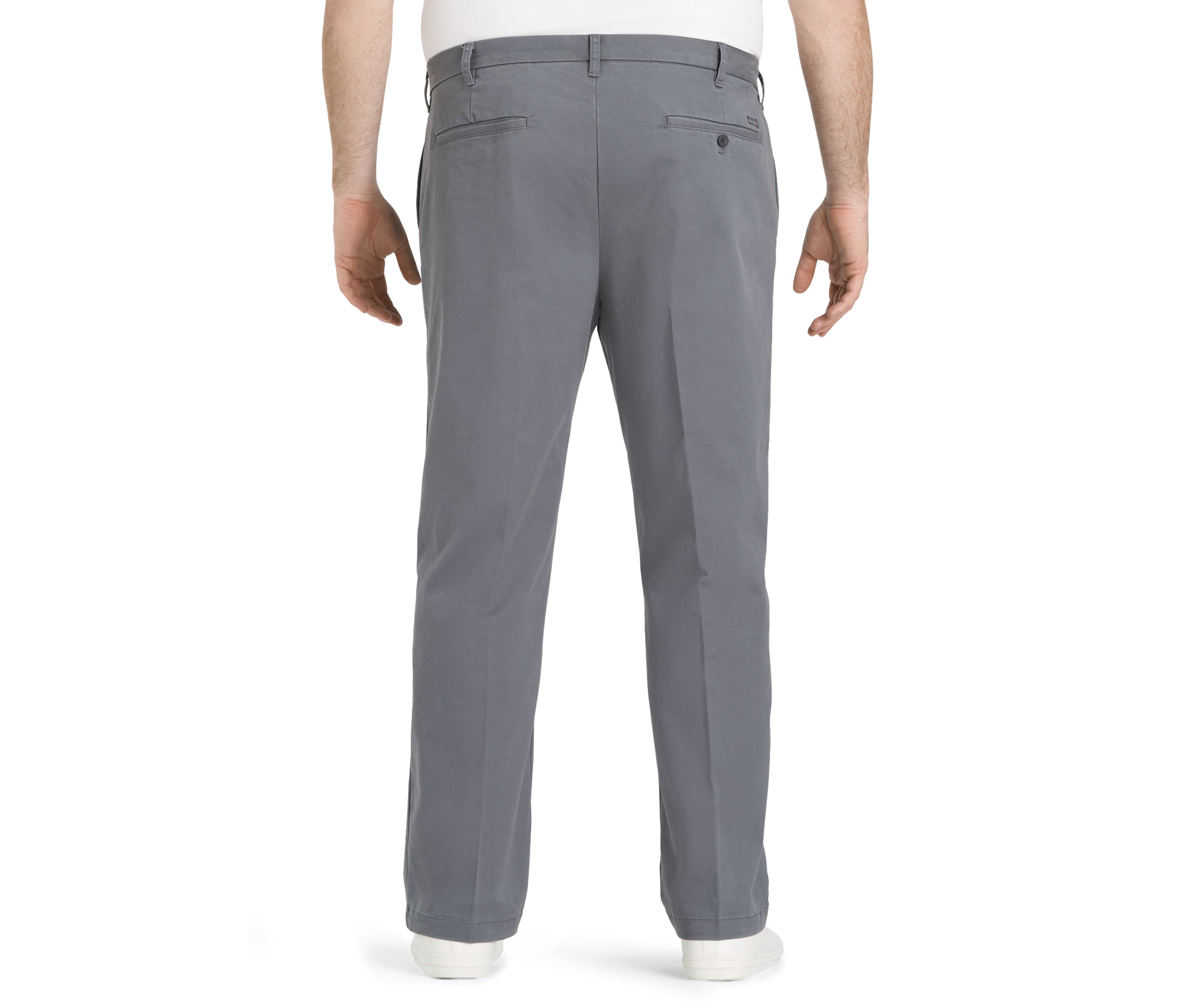 Big & Tall Performance Stretch Pleated Chino Pants
