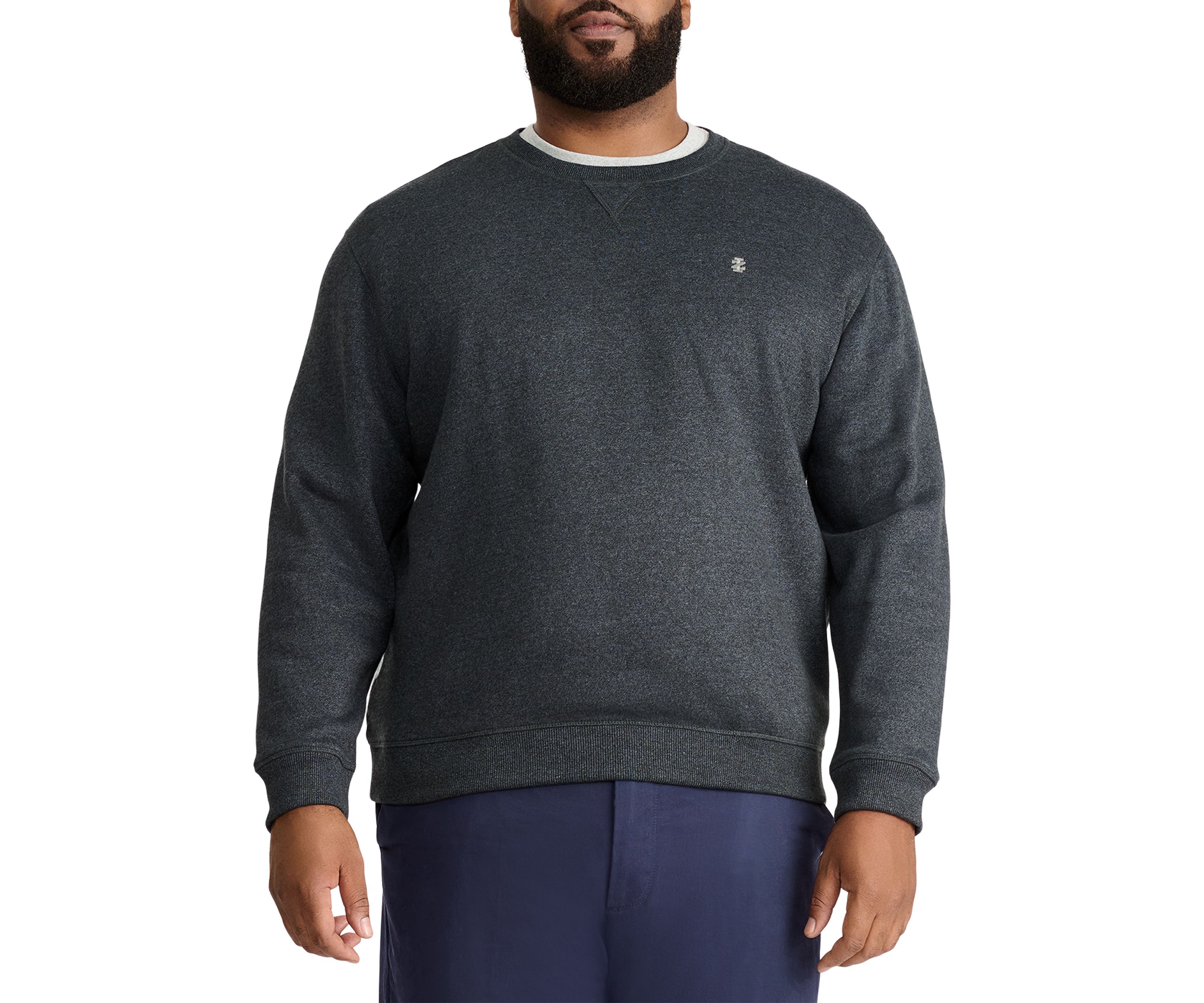 Big & Tall Advantage Fleece Crew Neck Sweatshirt