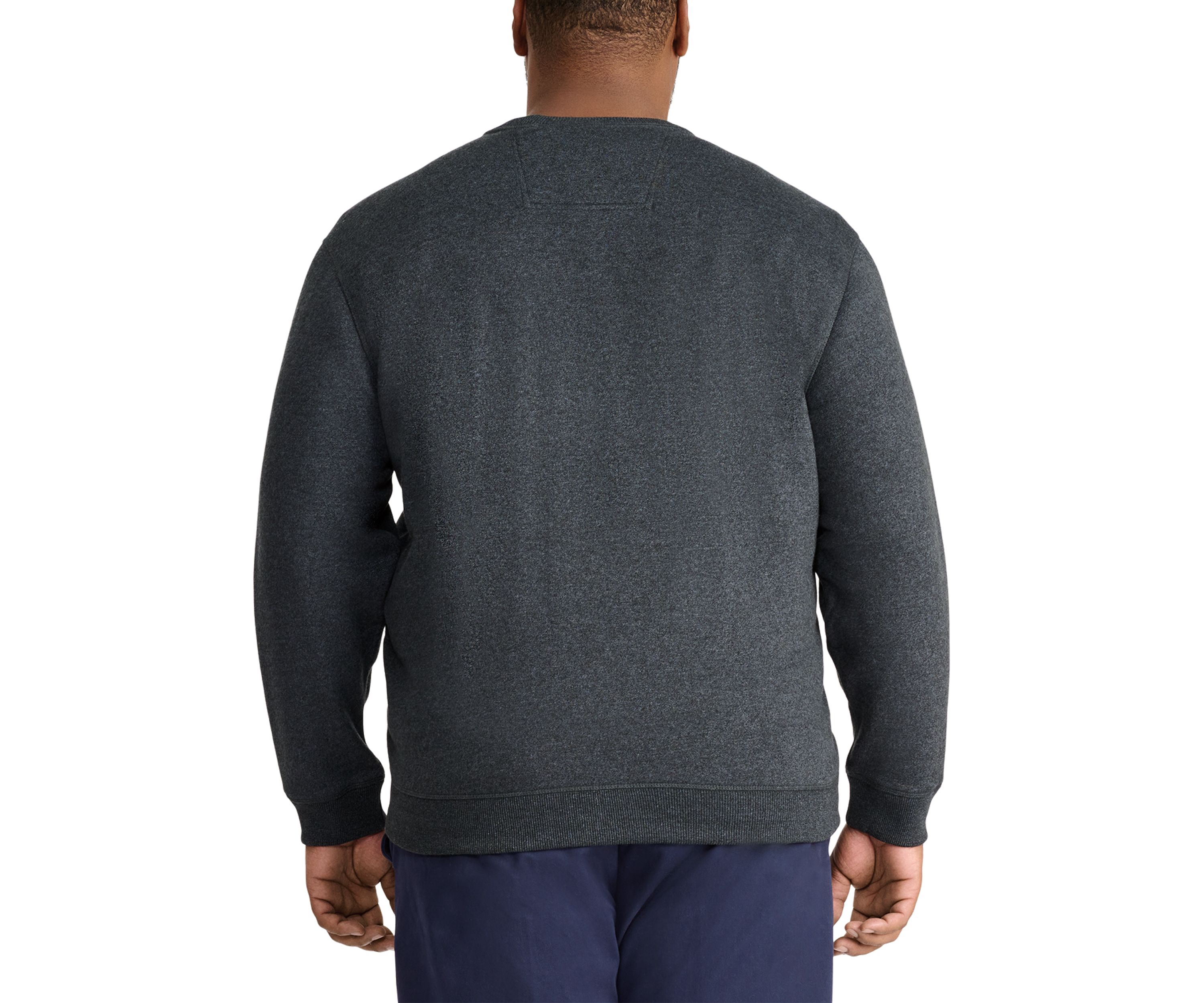 Big & Tall Advantage Fleece Crew Neck Sweatshirt