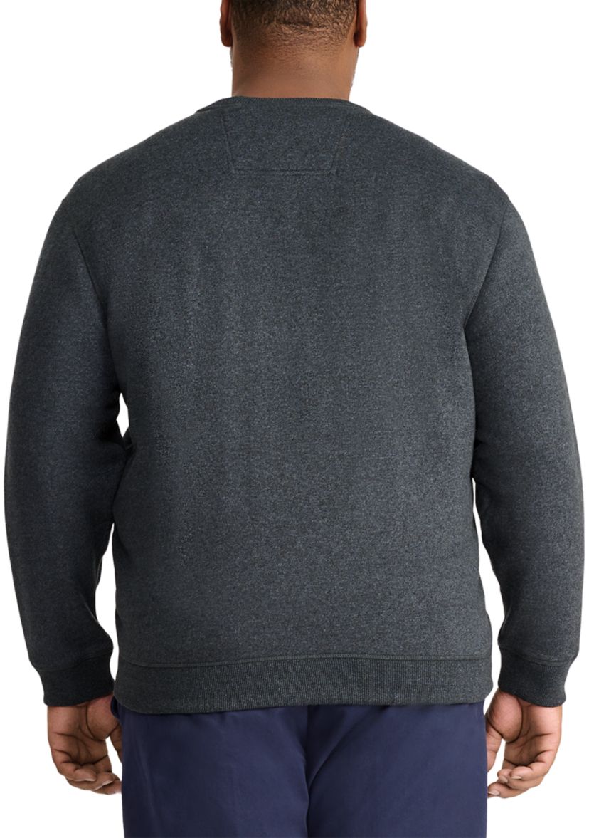 Big & Tall Advantage Fleece Crew Neck Sweatshirt