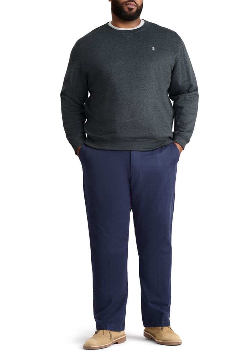 Big & Tall Advantage Fleece Crew Neck Sweatshirt