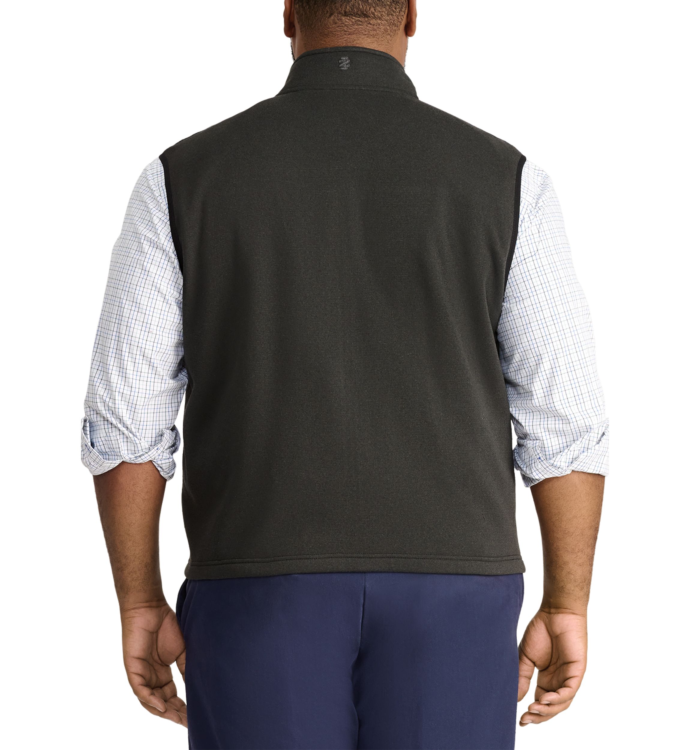 Big & Tall Sweater Fleece Vest - Classic Fit