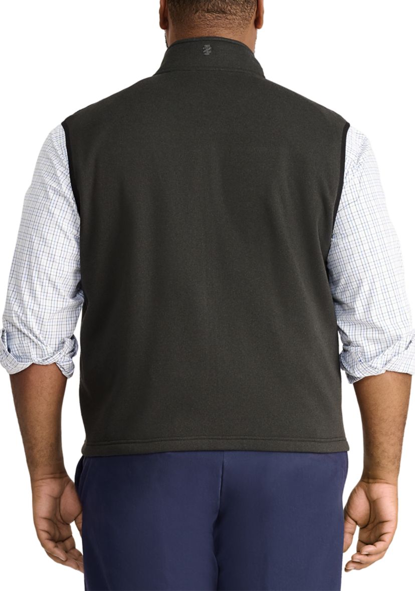 Big & Tall Sweater Fleece Vest - Classic Fit