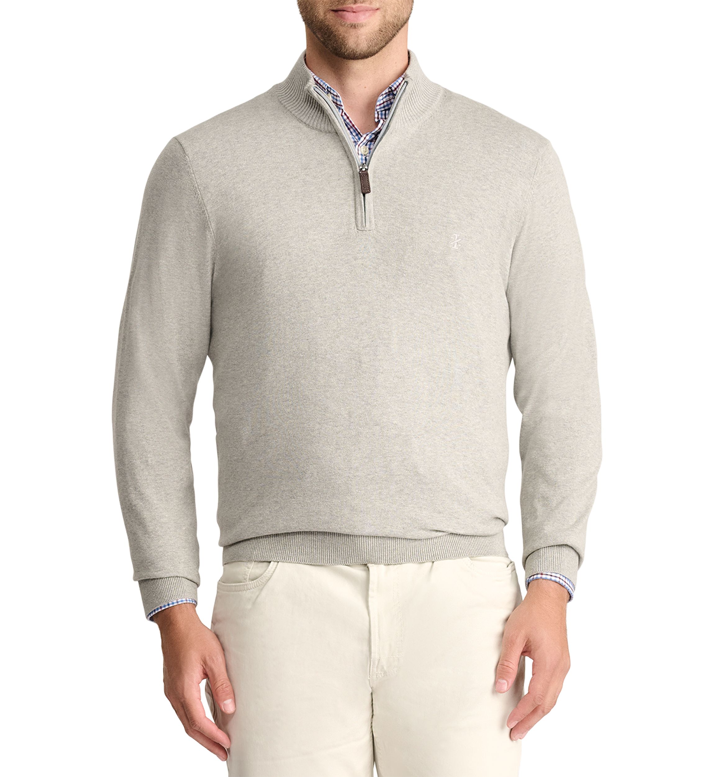 Jersey 1/4 Zip Sweater