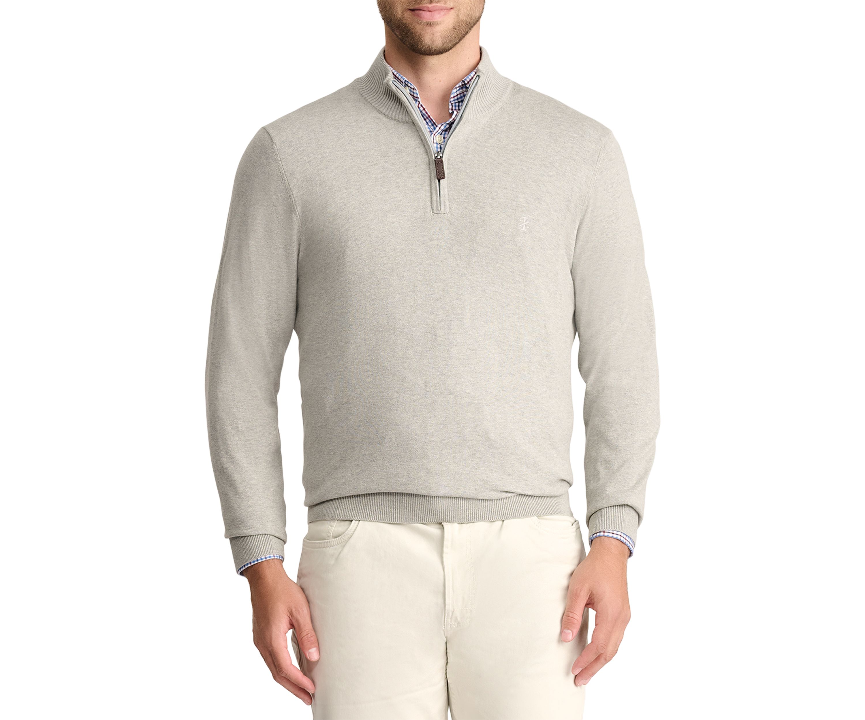Jersey 1/4 Zip Sweater