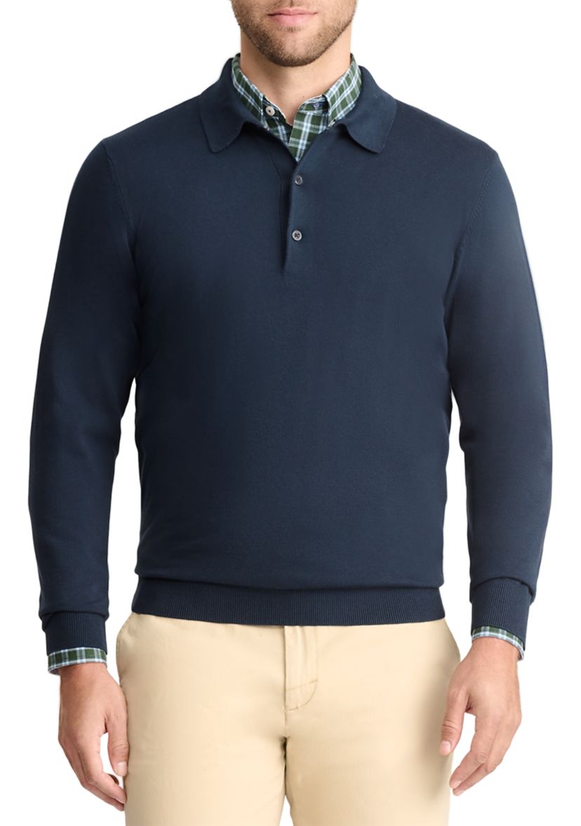 Jersey Polo Sweater 