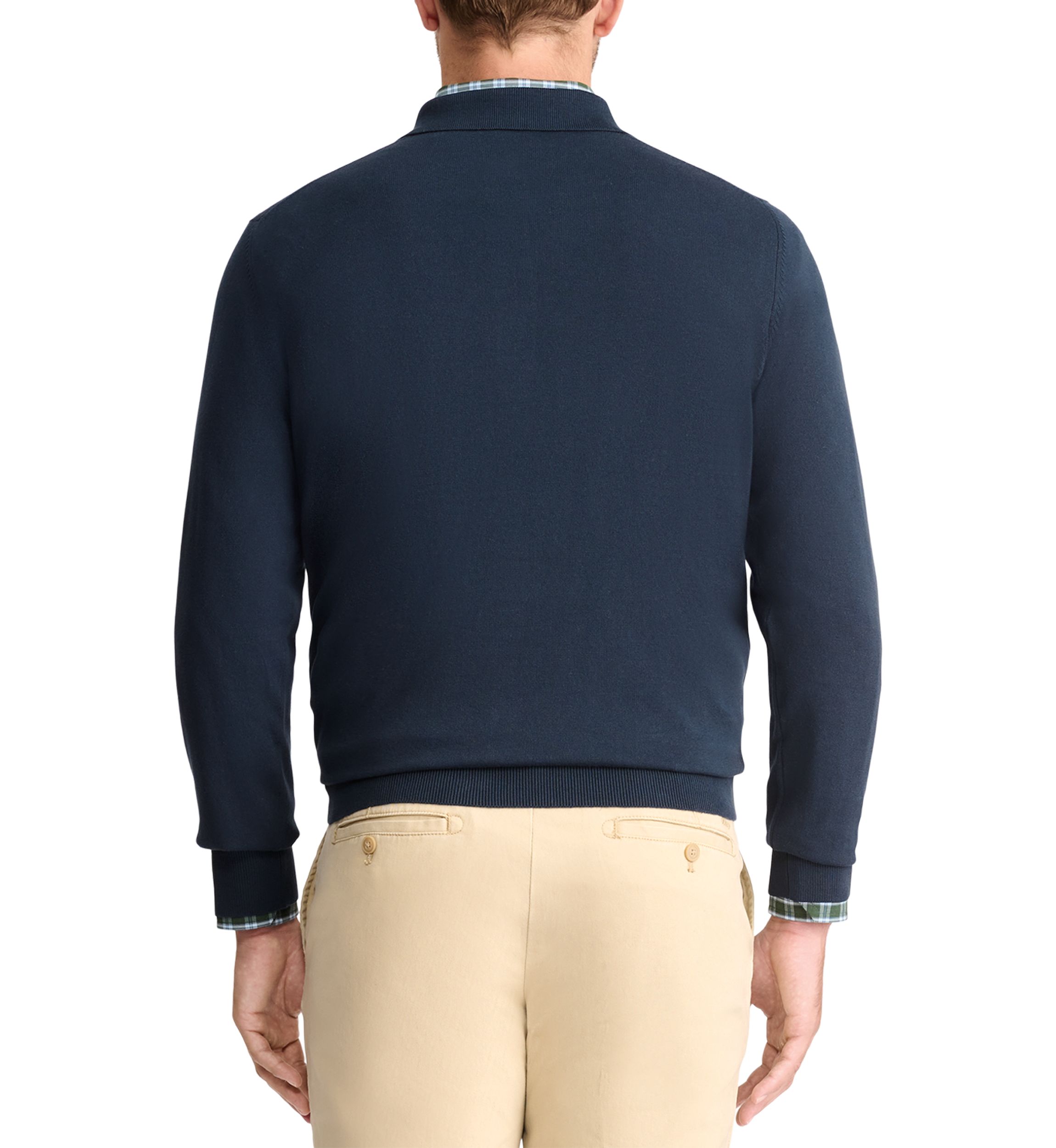 Jersey Polo Sweater 