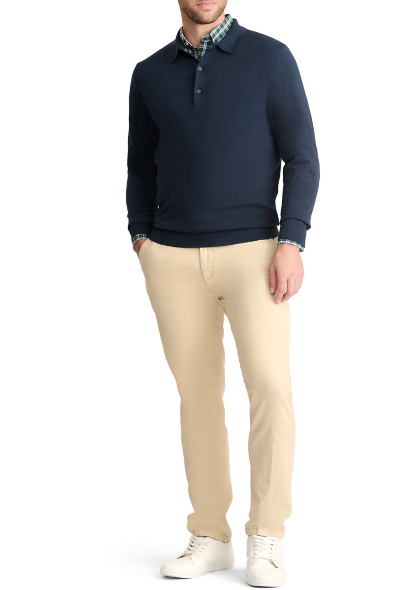 Jersey Polo Sweater 