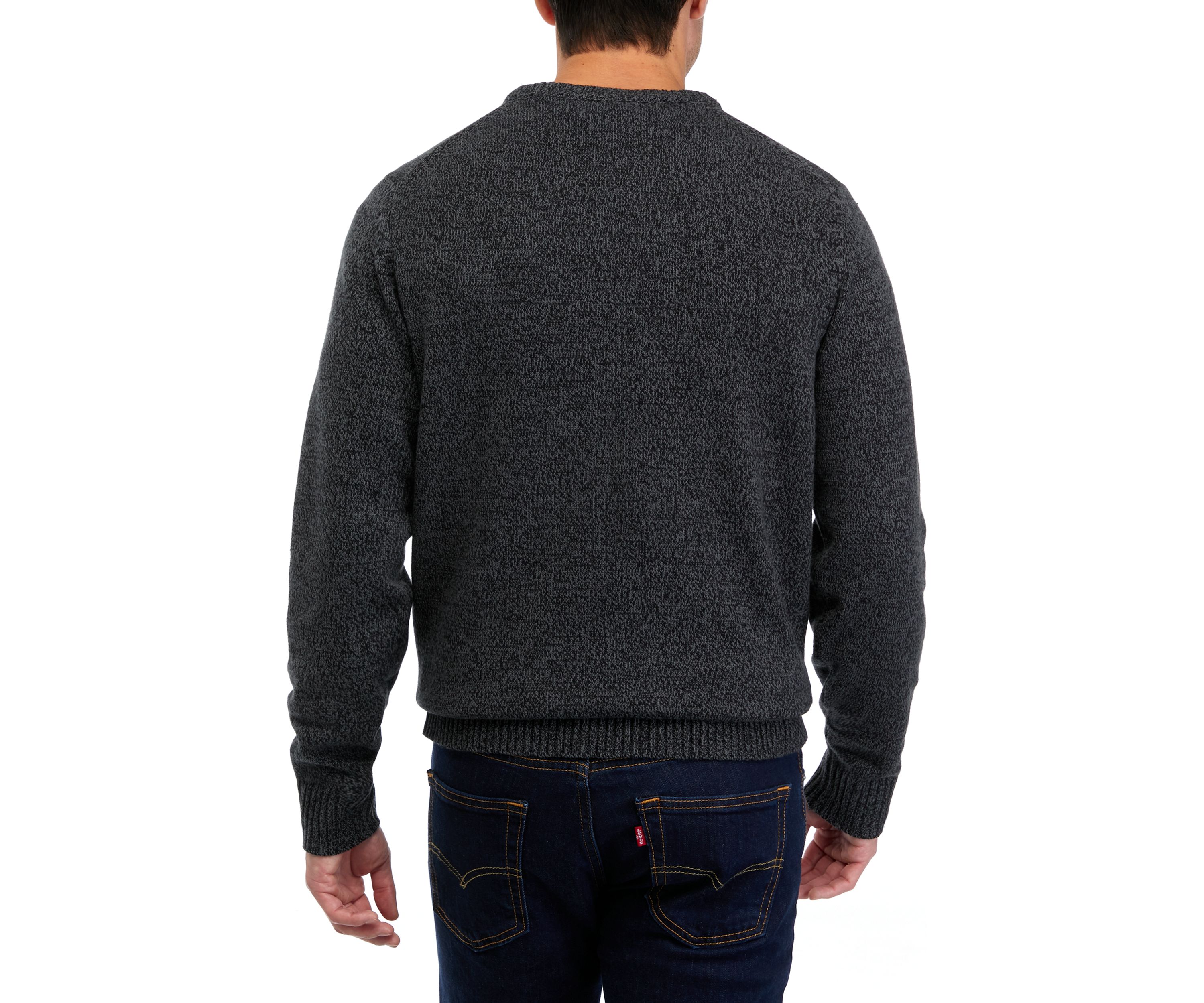 Weekend Marled Solid Crew Neck Sweater