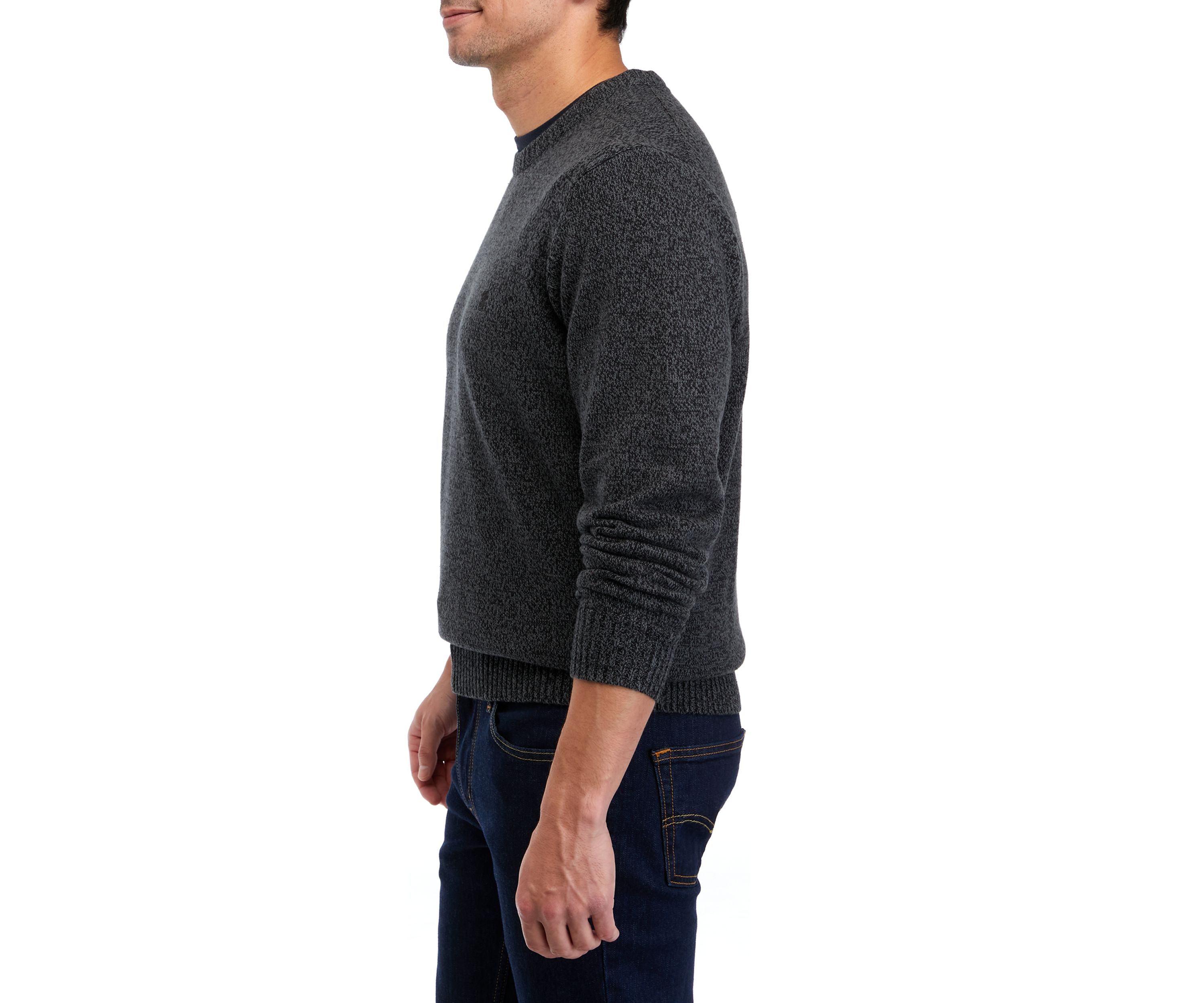 Weekend Marled Solid Crew Neck Sweater