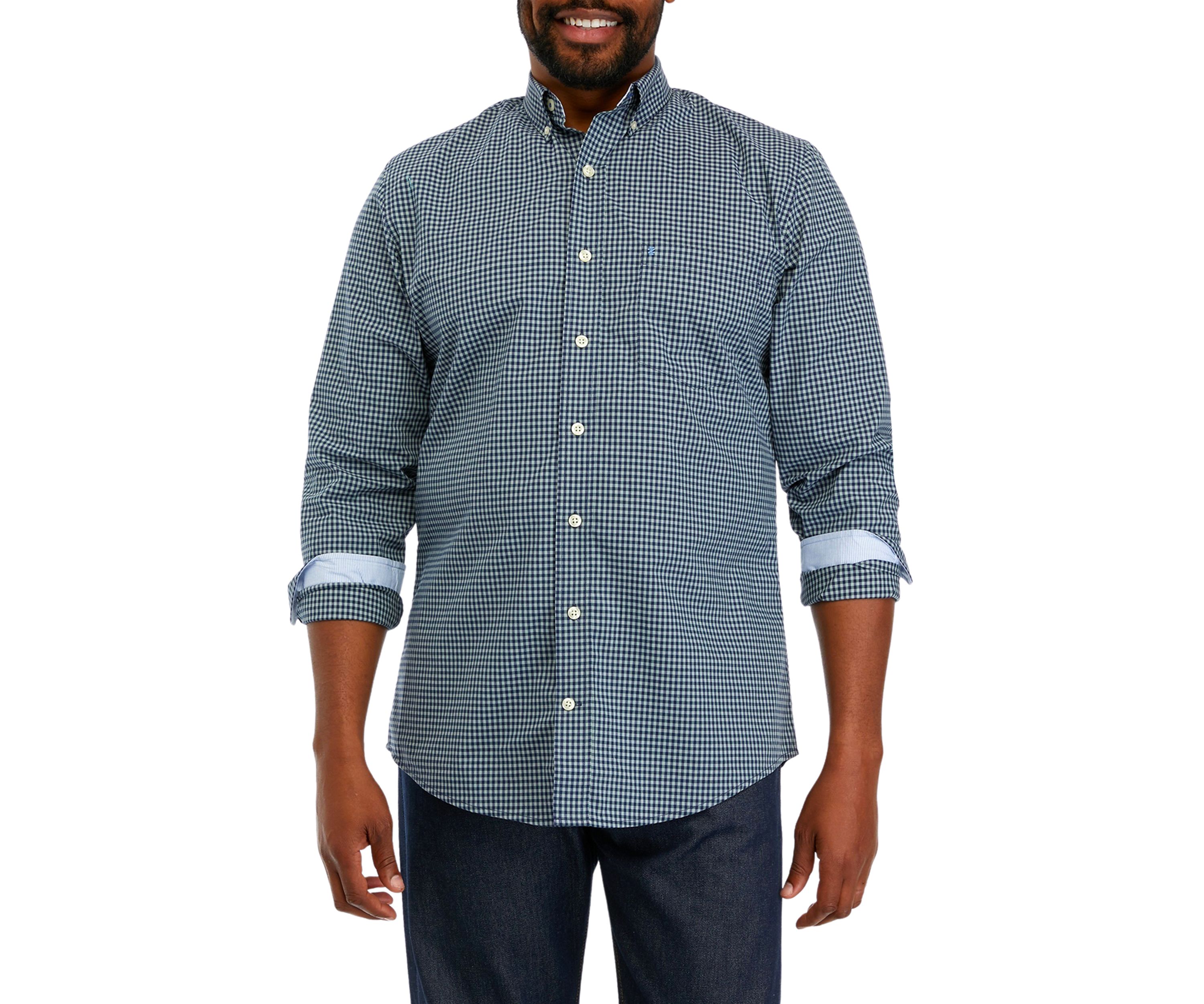 Big & Tall Plaid Woven Shirt
