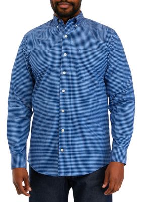 Big & Tall Plaid Woven Shirt