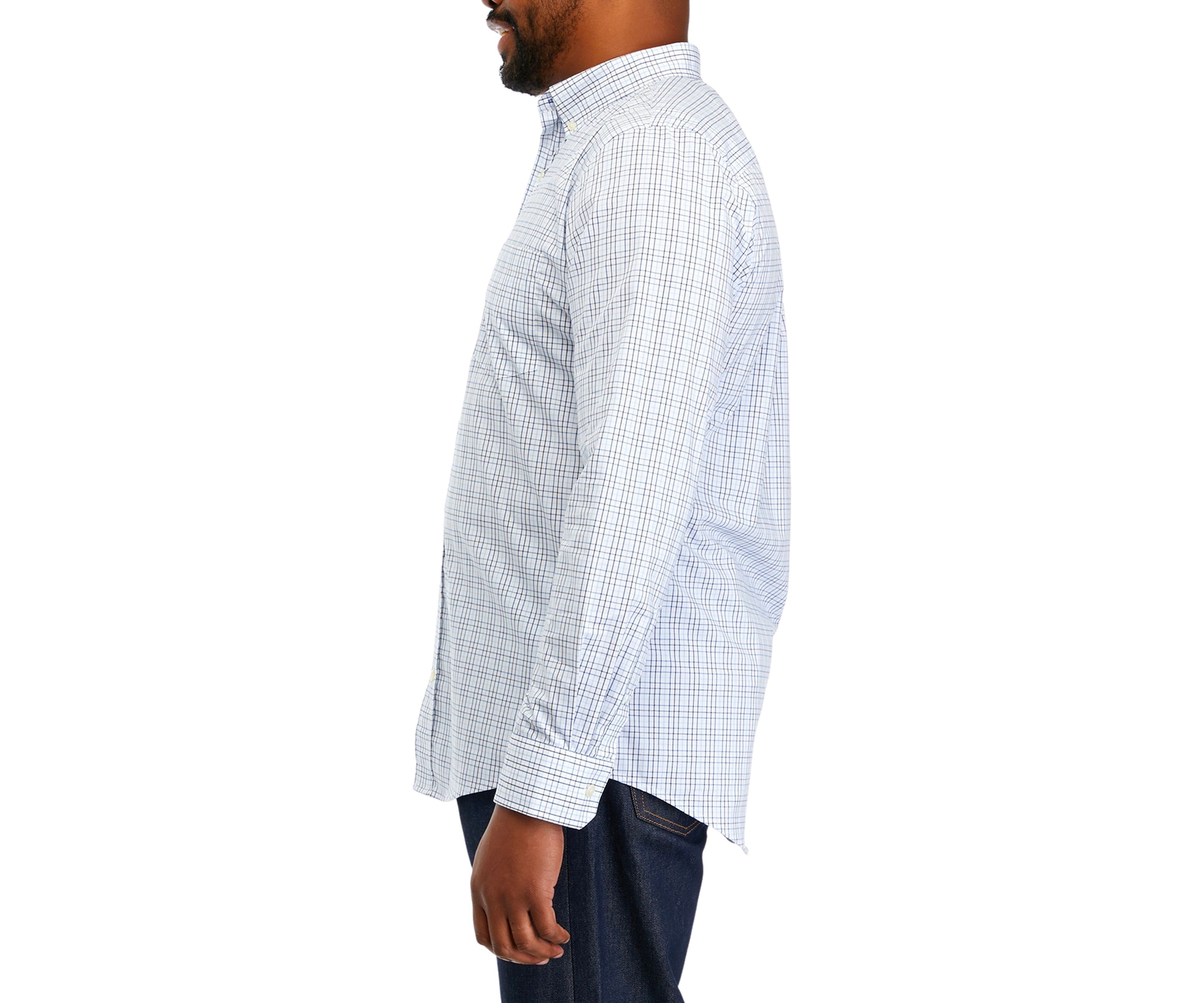 Big & Tall Plaid Woven Shirt