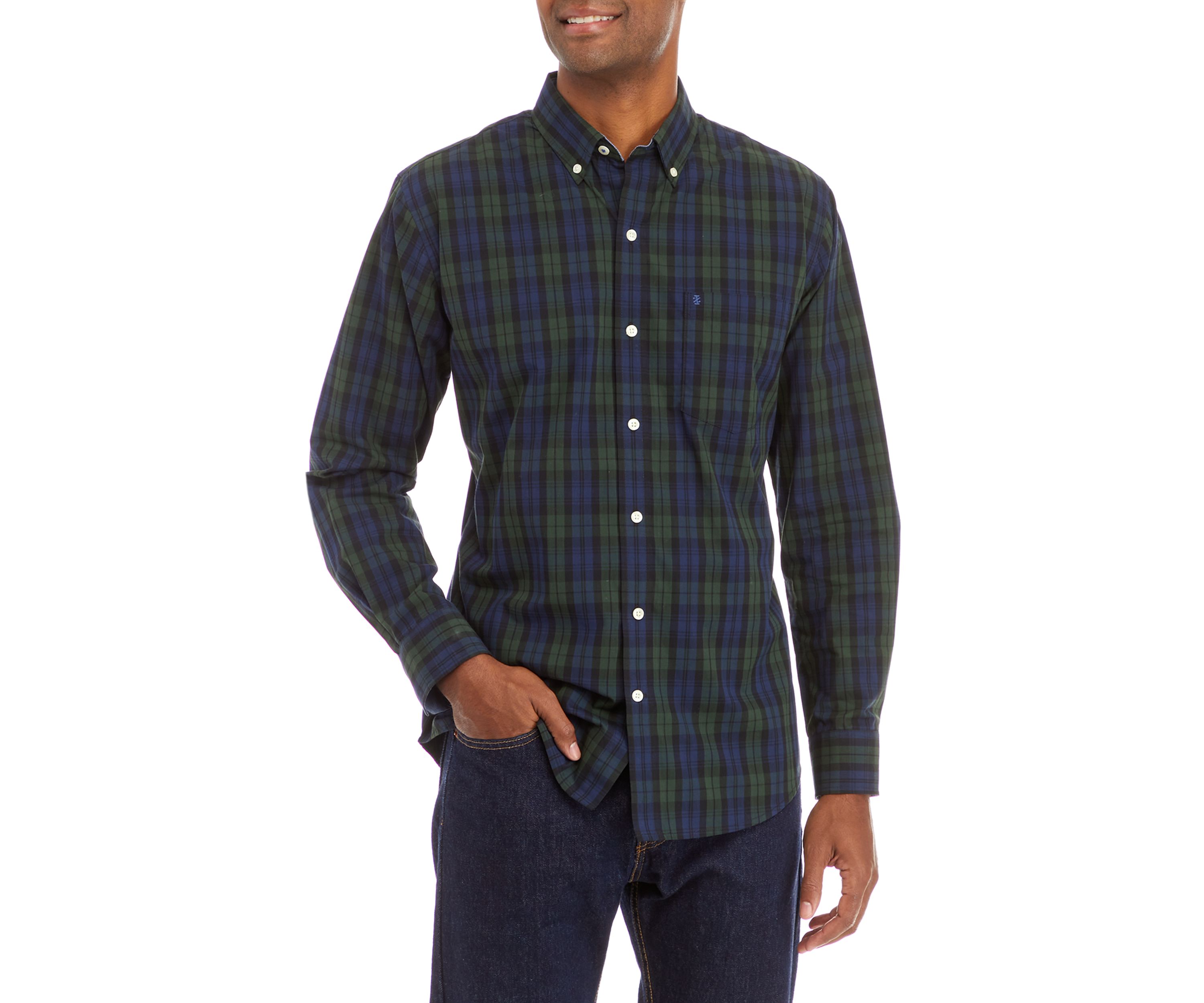 Holiday Tartan Plaid Woven Shirt