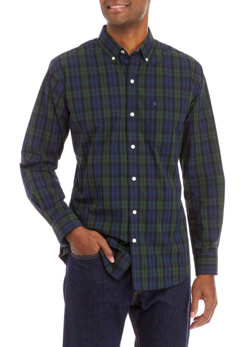 Holiday Tartan Plaid Woven Shirt