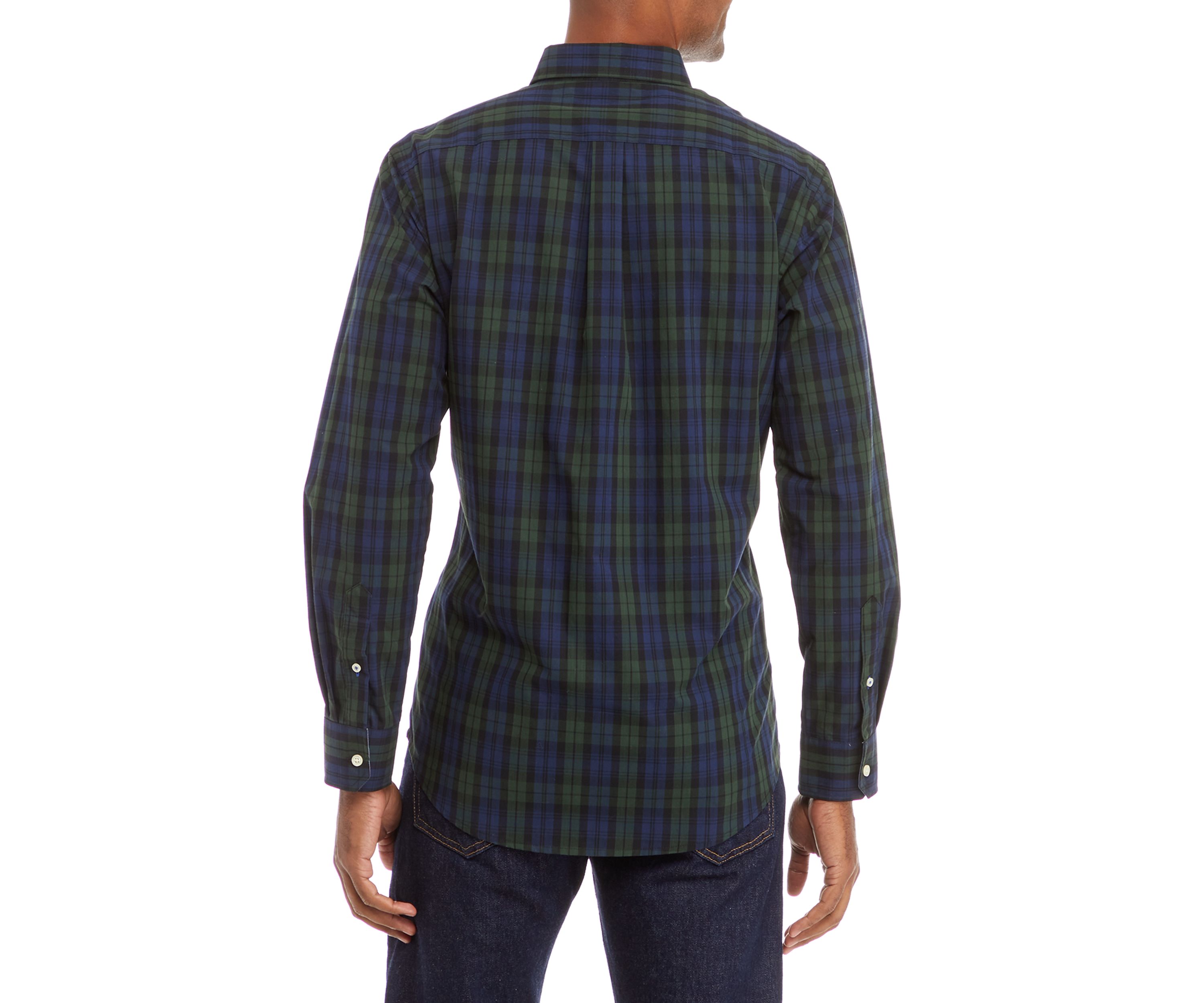 Holiday Tartan Plaid Woven Shirt