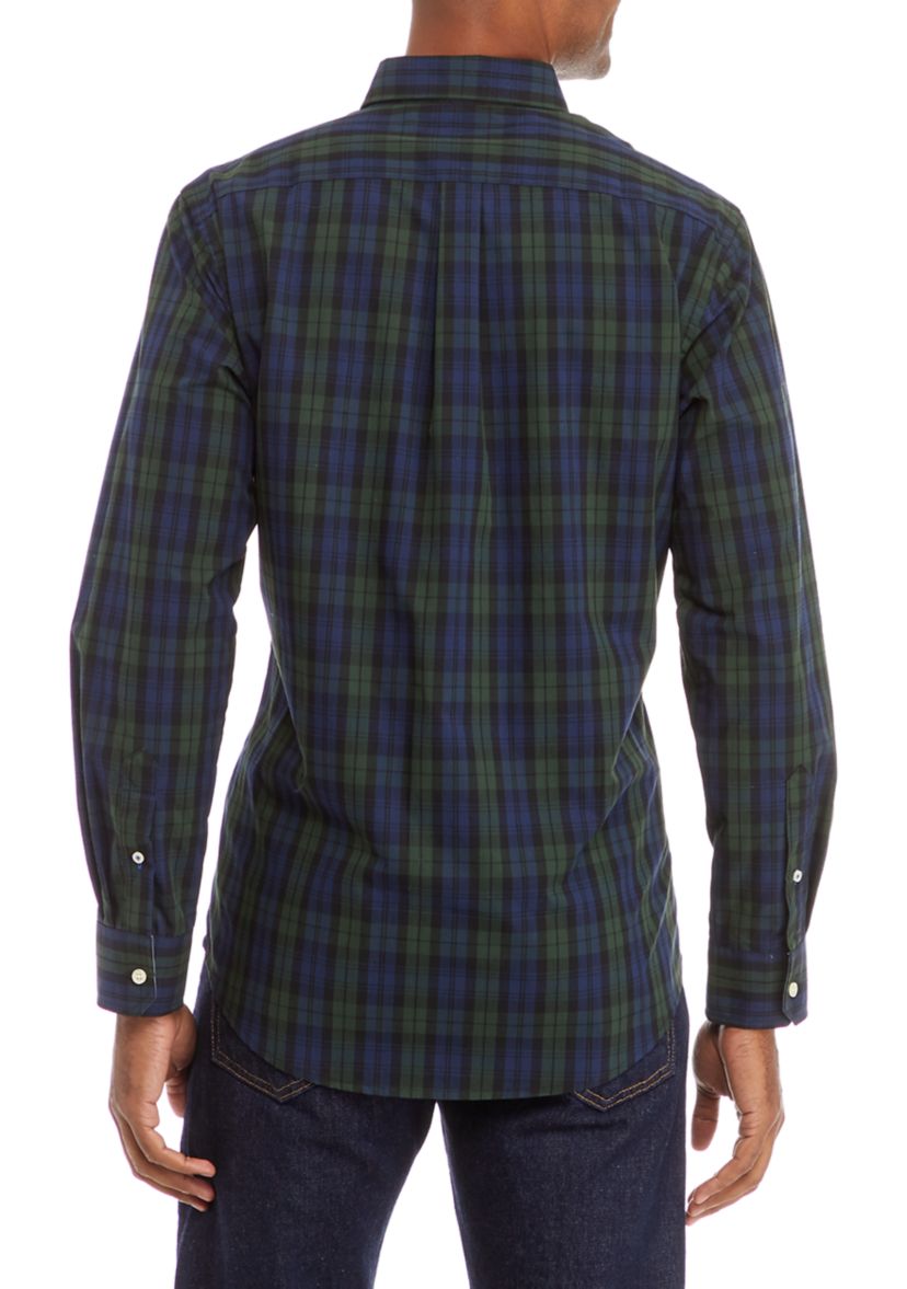 Holiday Tartan Plaid Woven Shirt