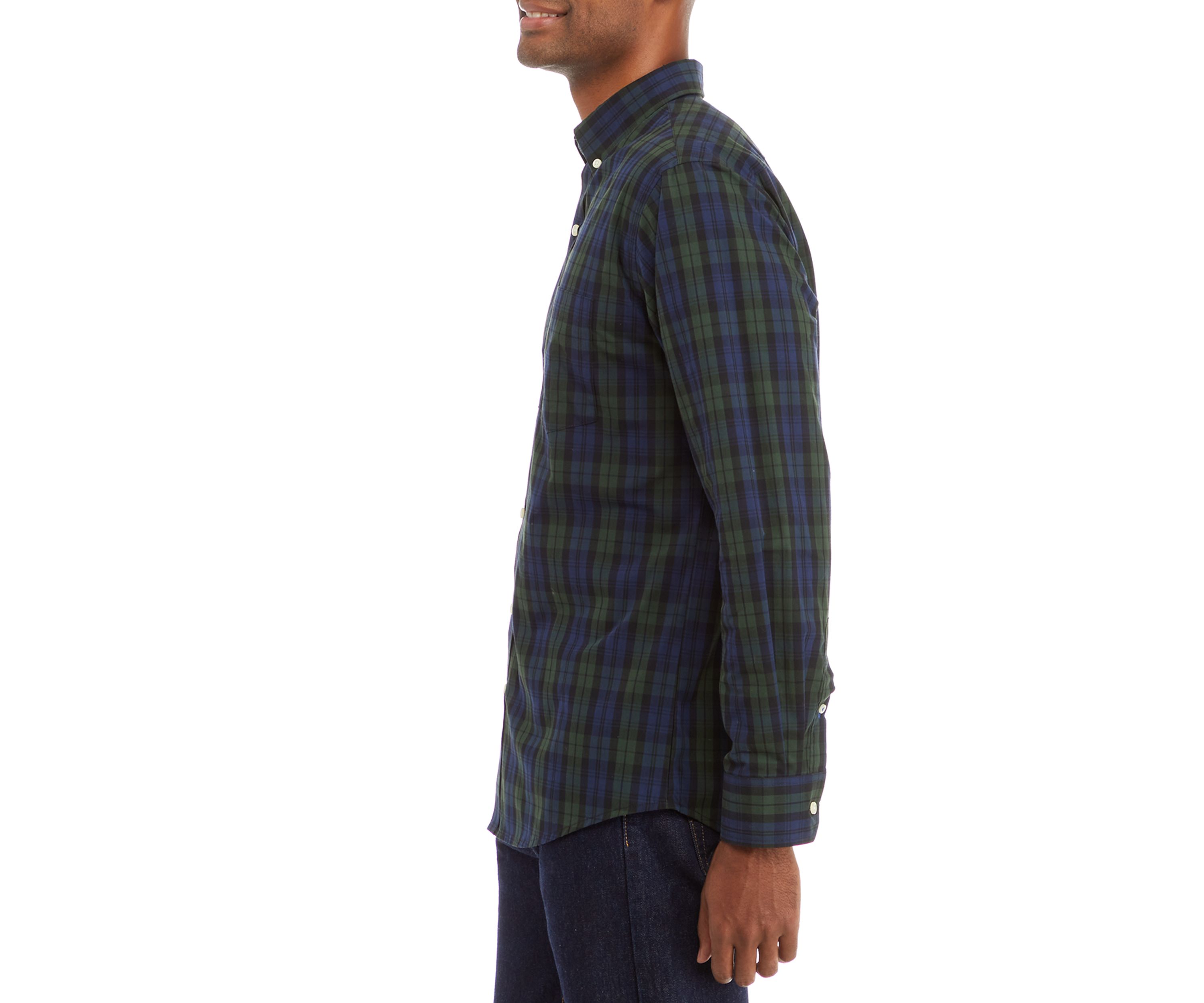 Holiday Tartan Plaid Woven Shirt