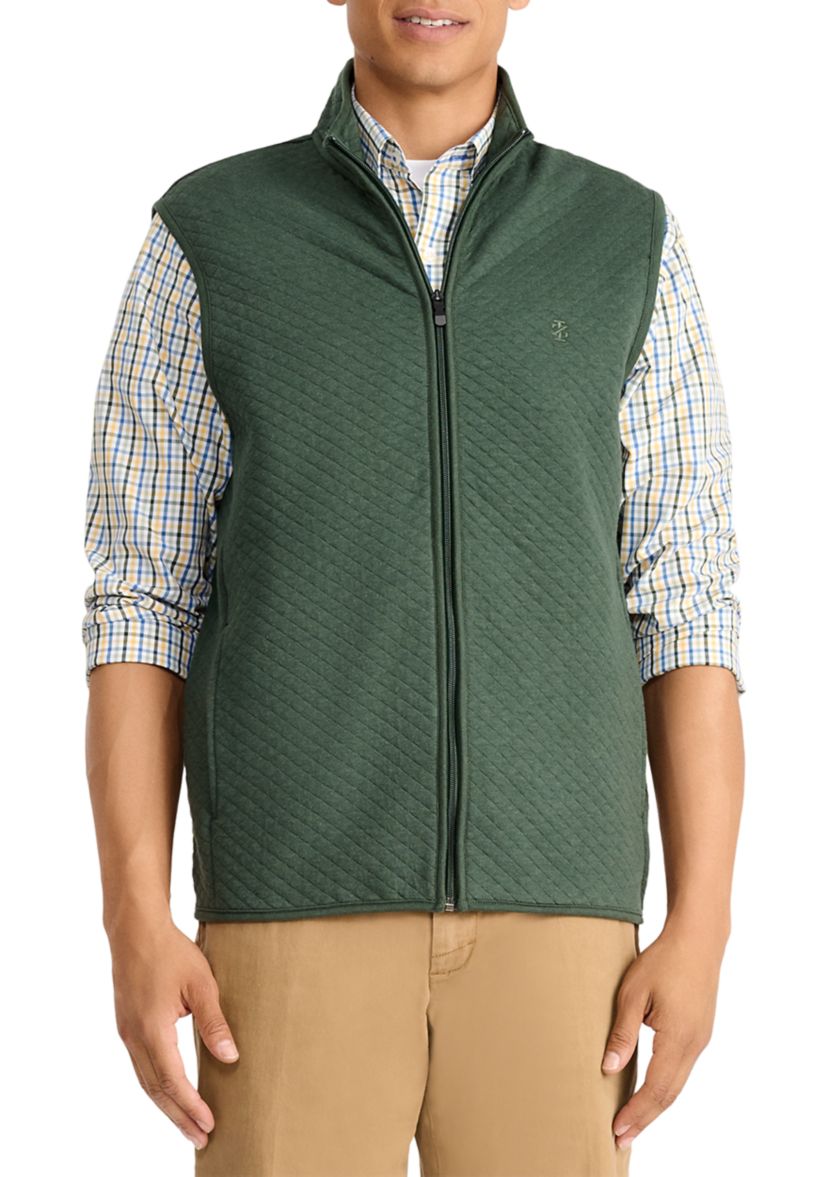 Luxury Sport Quilted Knit Vest