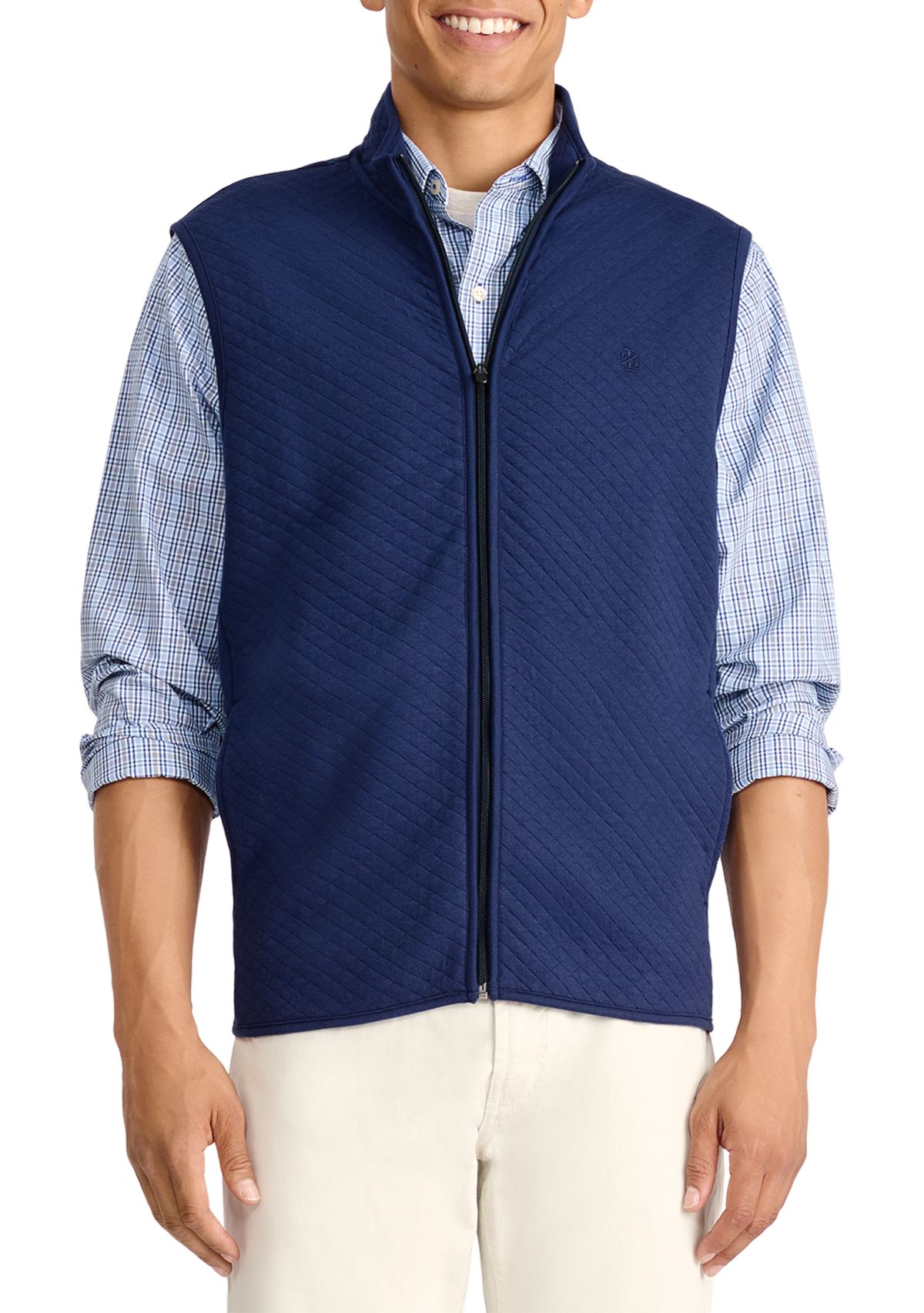 Luxury Sport Quilted Knit Vest