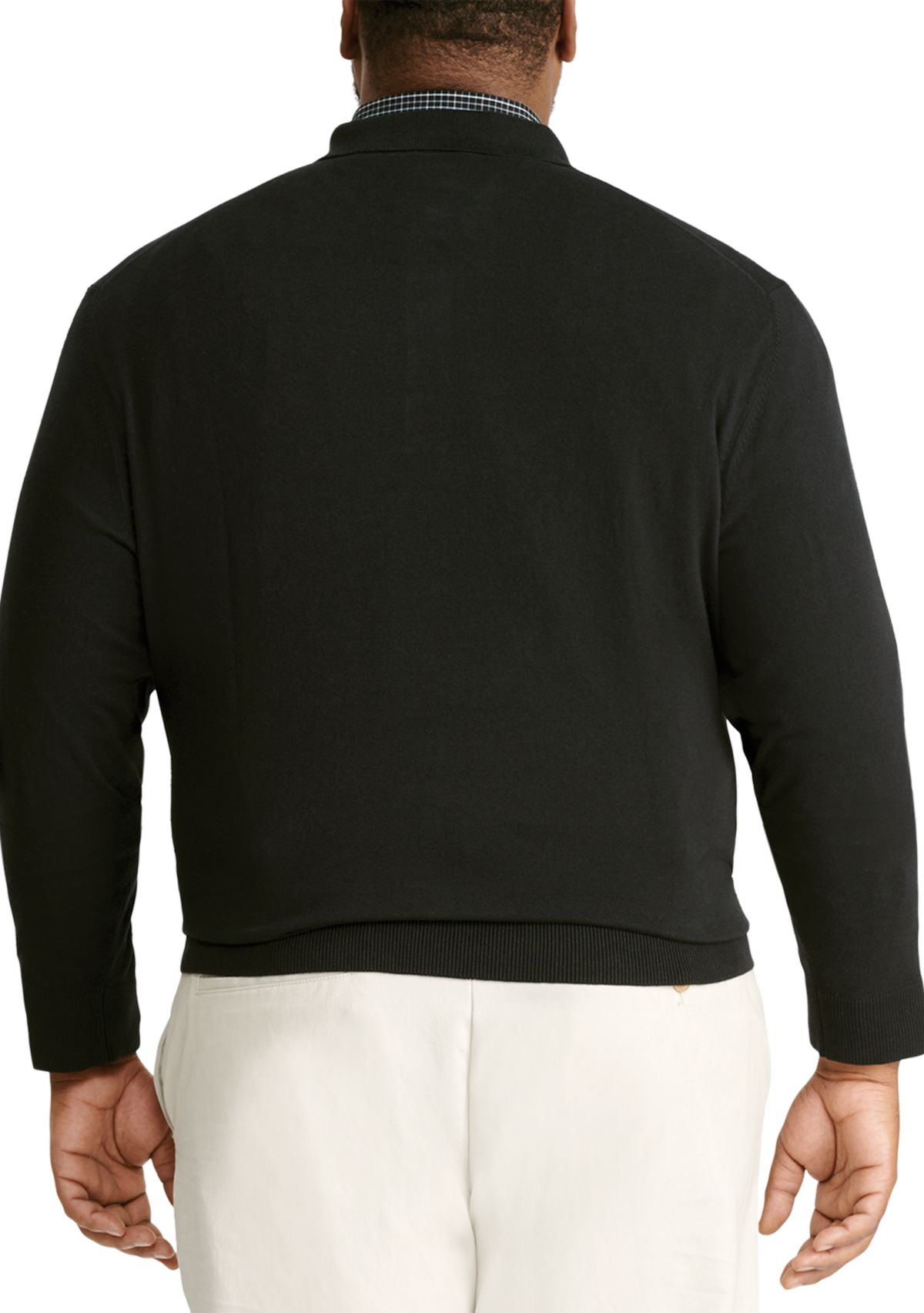 Big & Tall Long Sleeve Polo Shirt