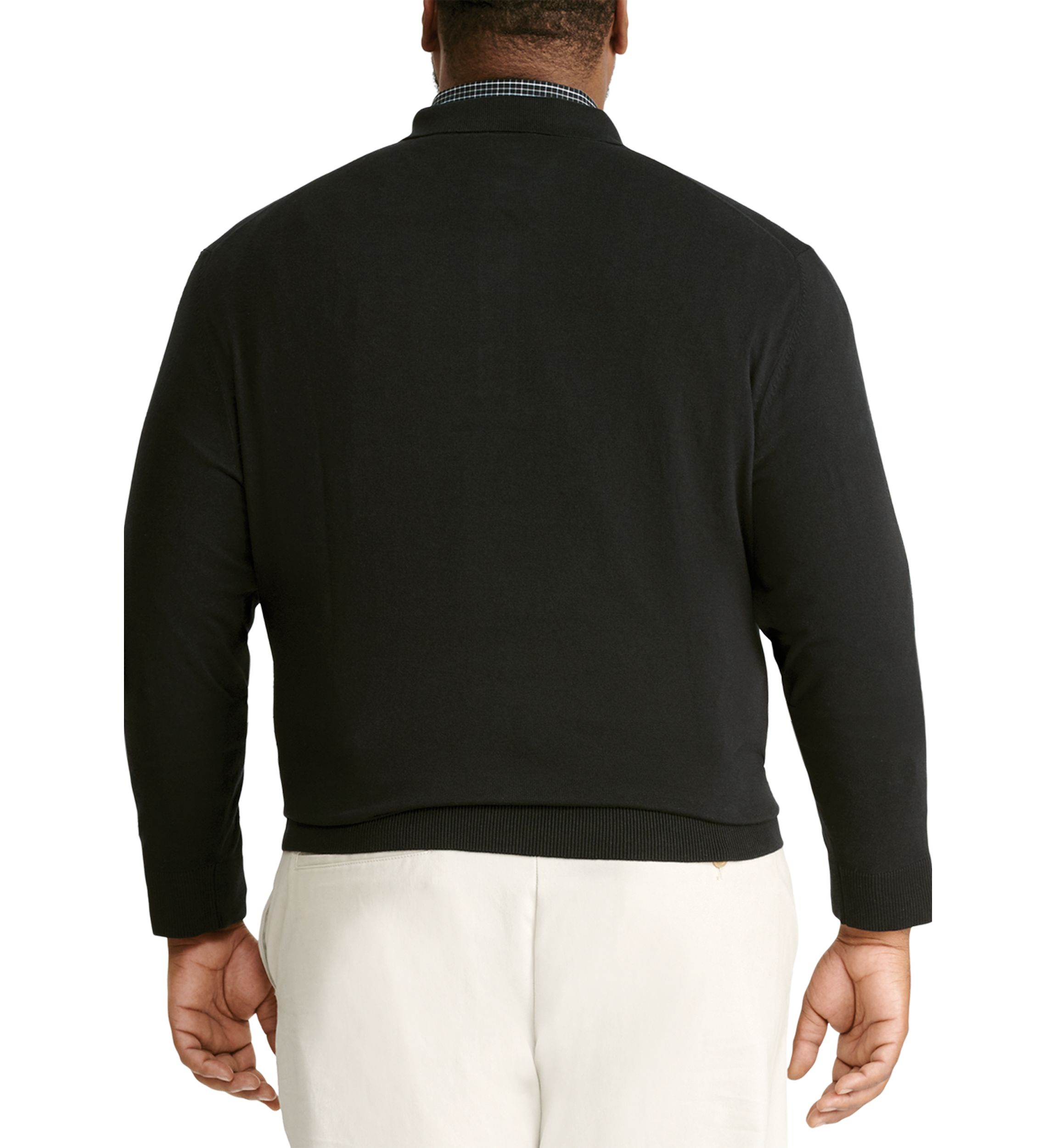 Big & Tall Long Sleeve Polo Shirt