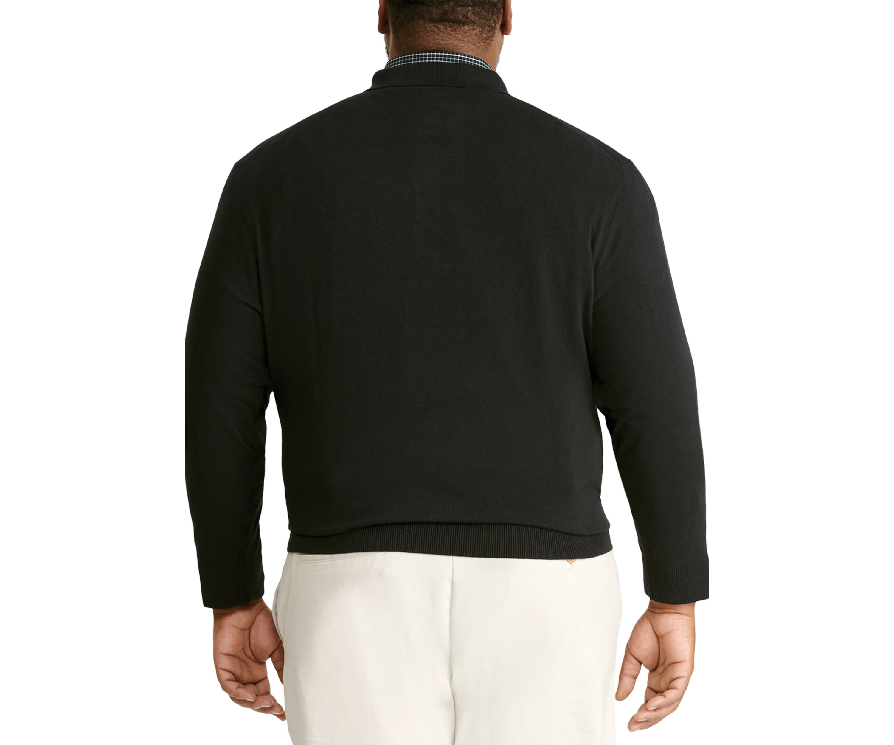 Big & Tall Long Sleeve Polo Shirt