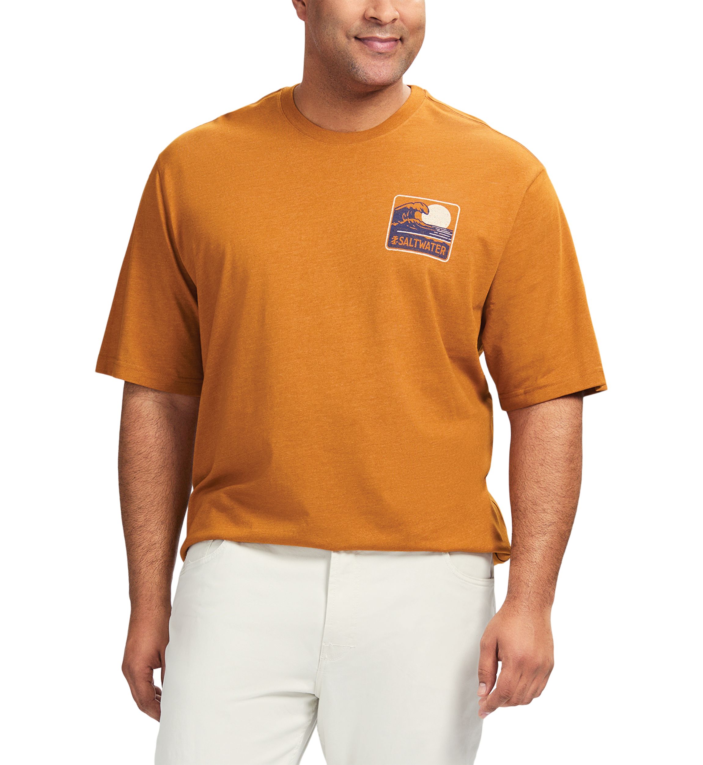 Big & Tall Saltwater Short Sleeve Graphic T-Shirt