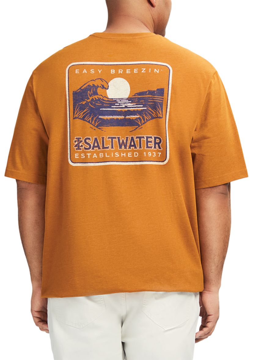 Big & Tall Saltwater Short Sleeve Graphic T-Shirt