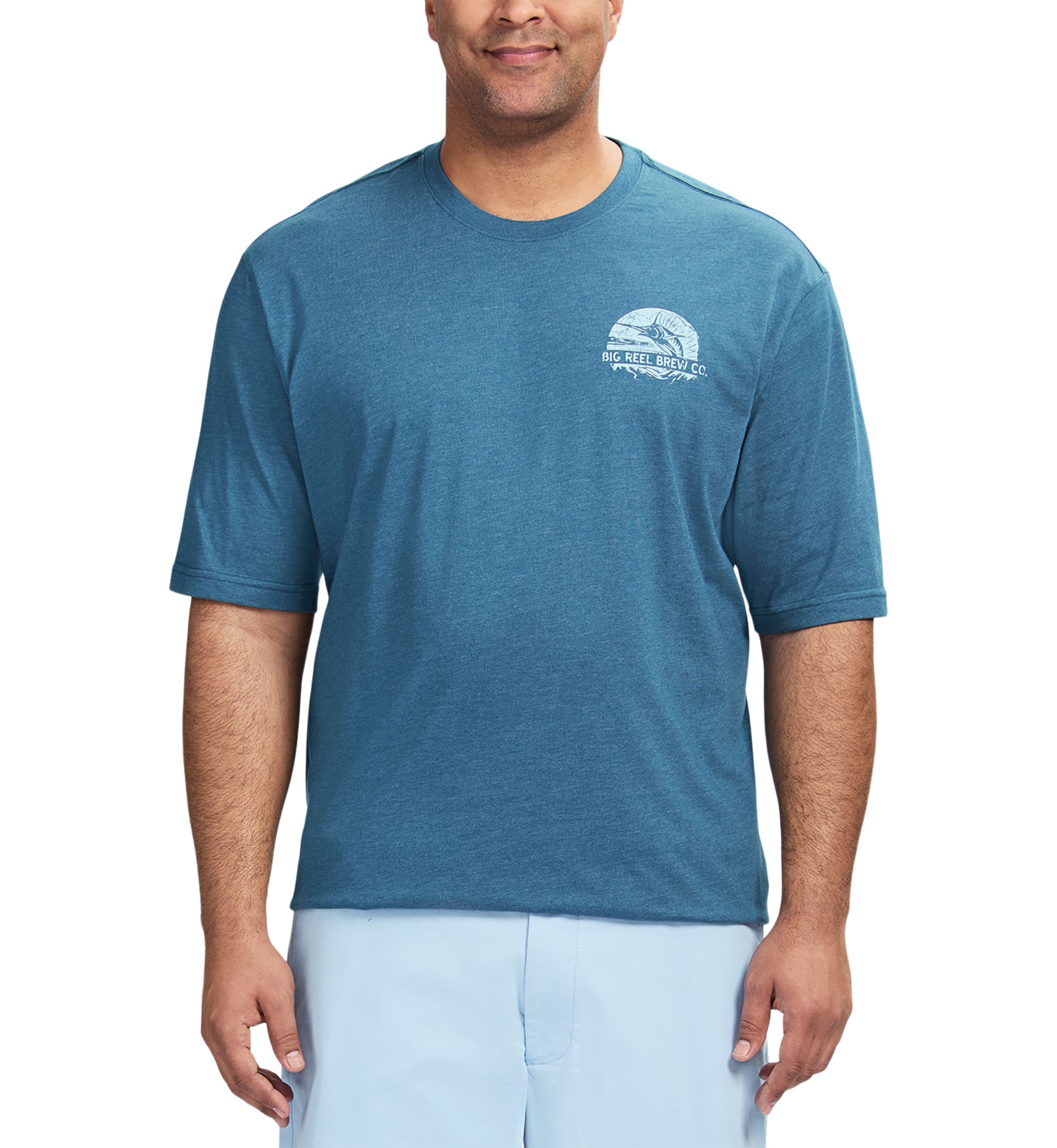 Big & Tall Saltwater Short Sleeve Graphic T-Shirt