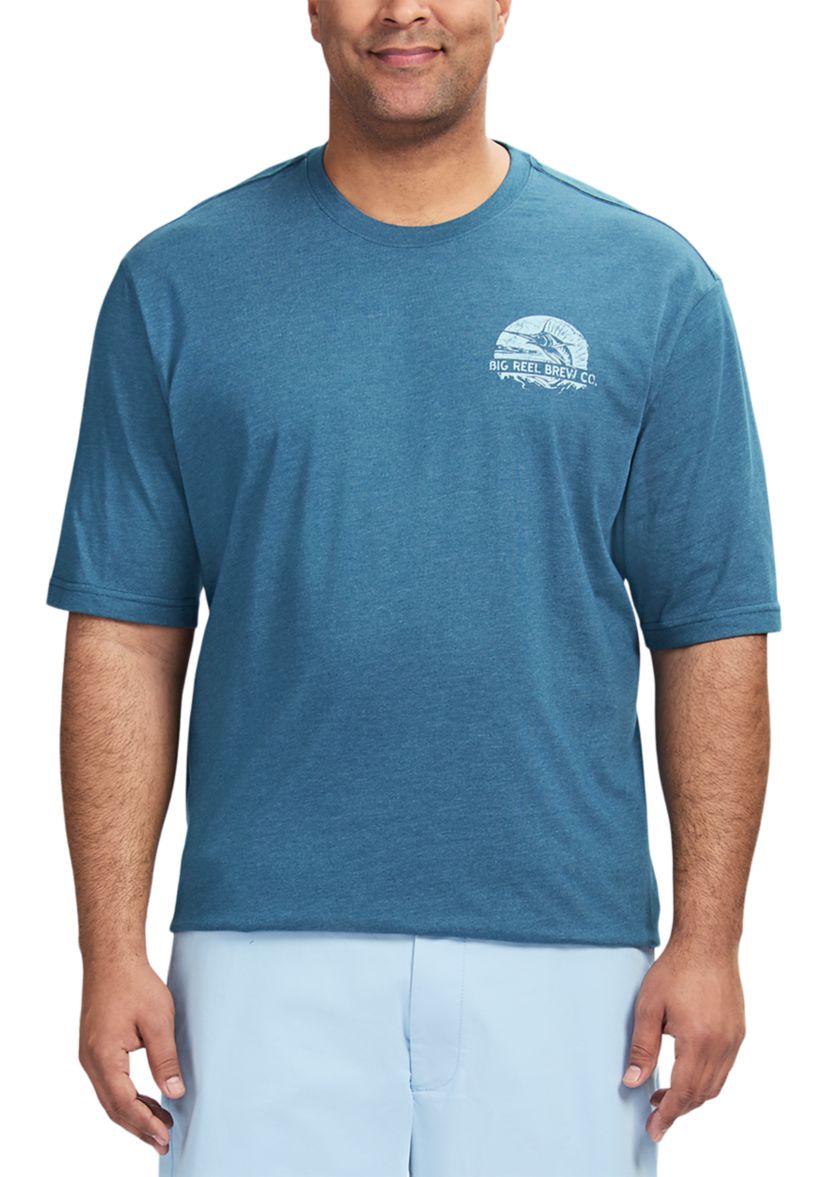 Big & Tall Saltwater Short Sleeve Graphic T-Shirt