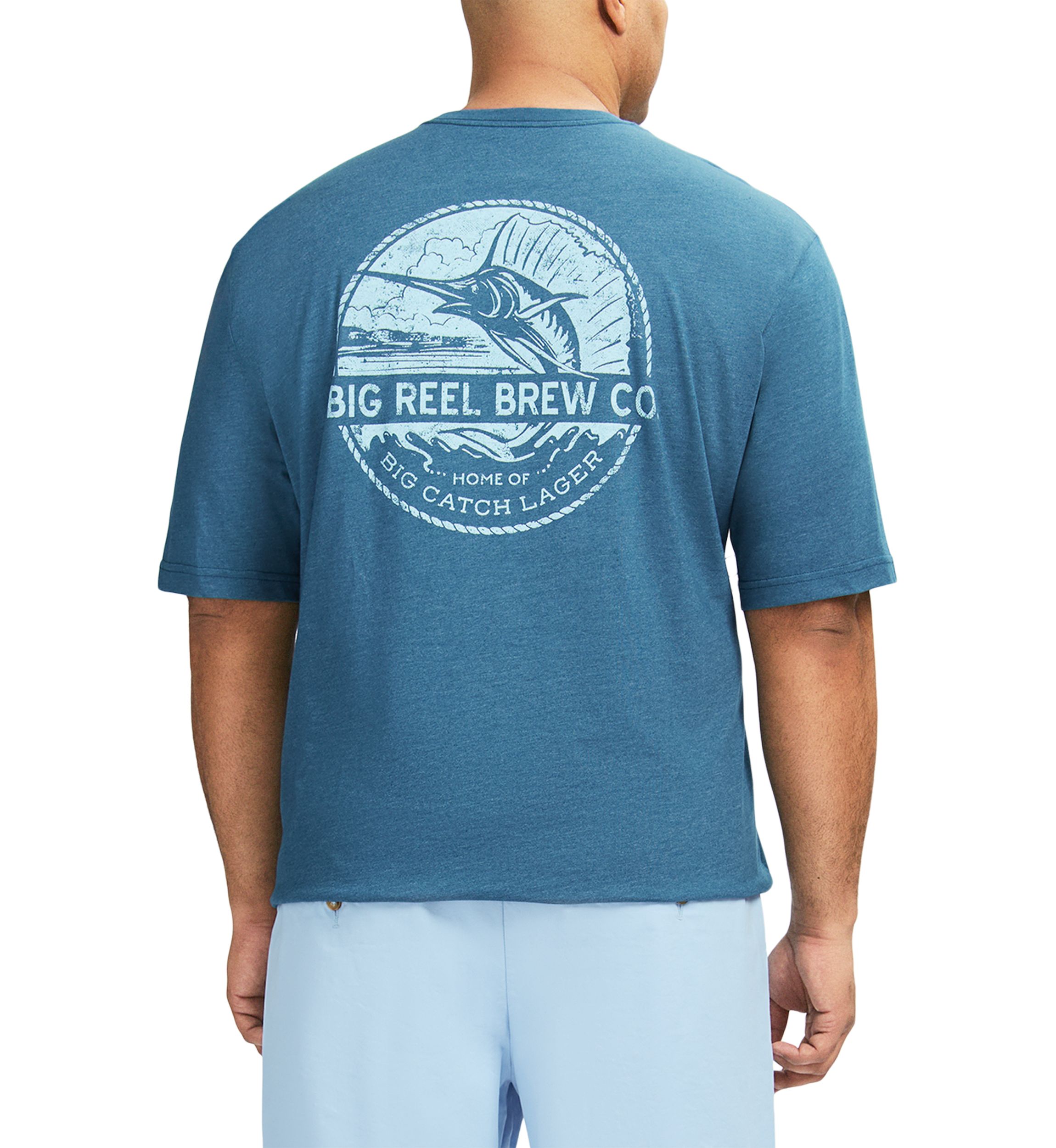Big & Tall Saltwater Short Sleeve Graphic T-Shirt