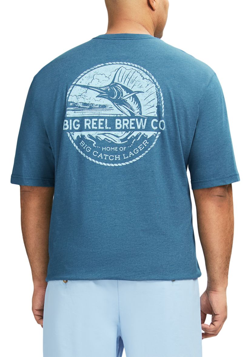 Big & Tall Saltwater Short Sleeve Graphic T-Shirt