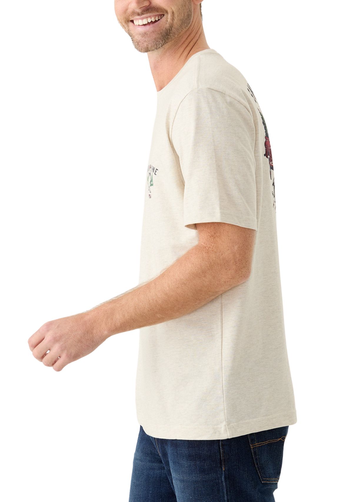 Short Sleeve Holiday Graphic T-Shirt 