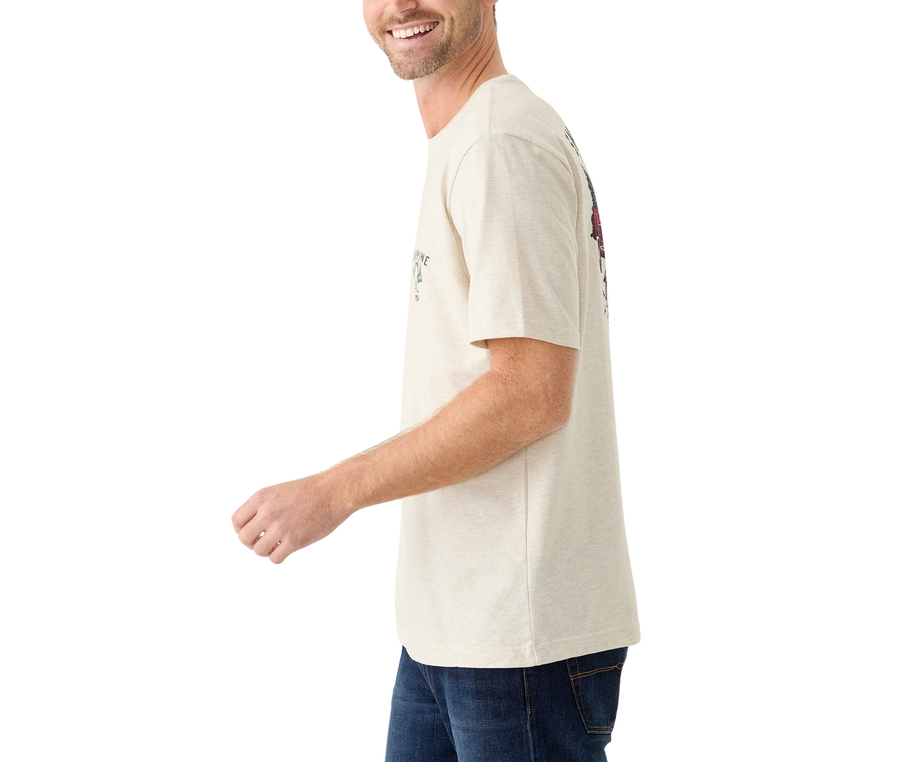 Short Sleeve Holiday Graphic T-Shirt 