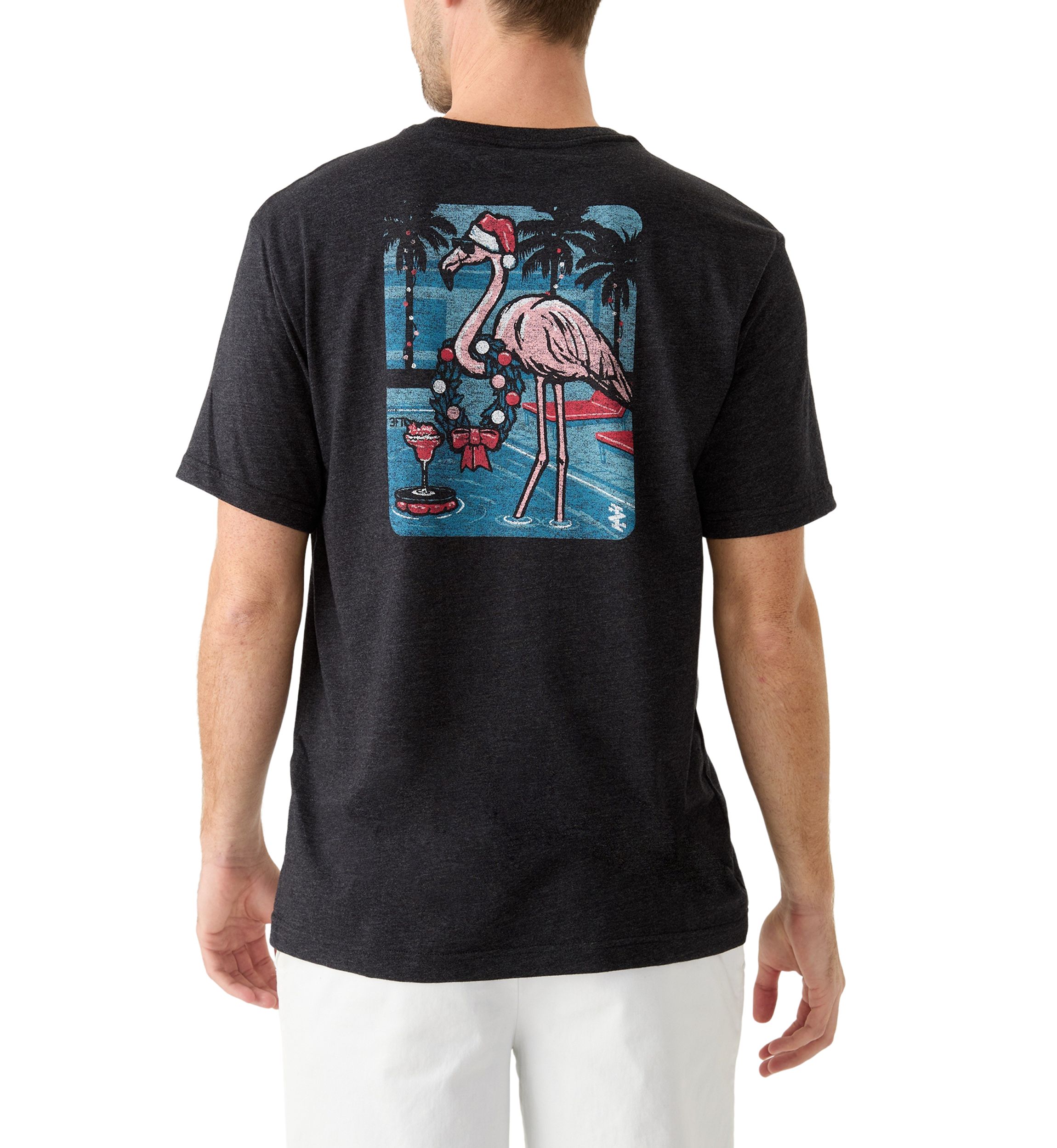 Short Sleeve Holiday Graphic T-Shirt 