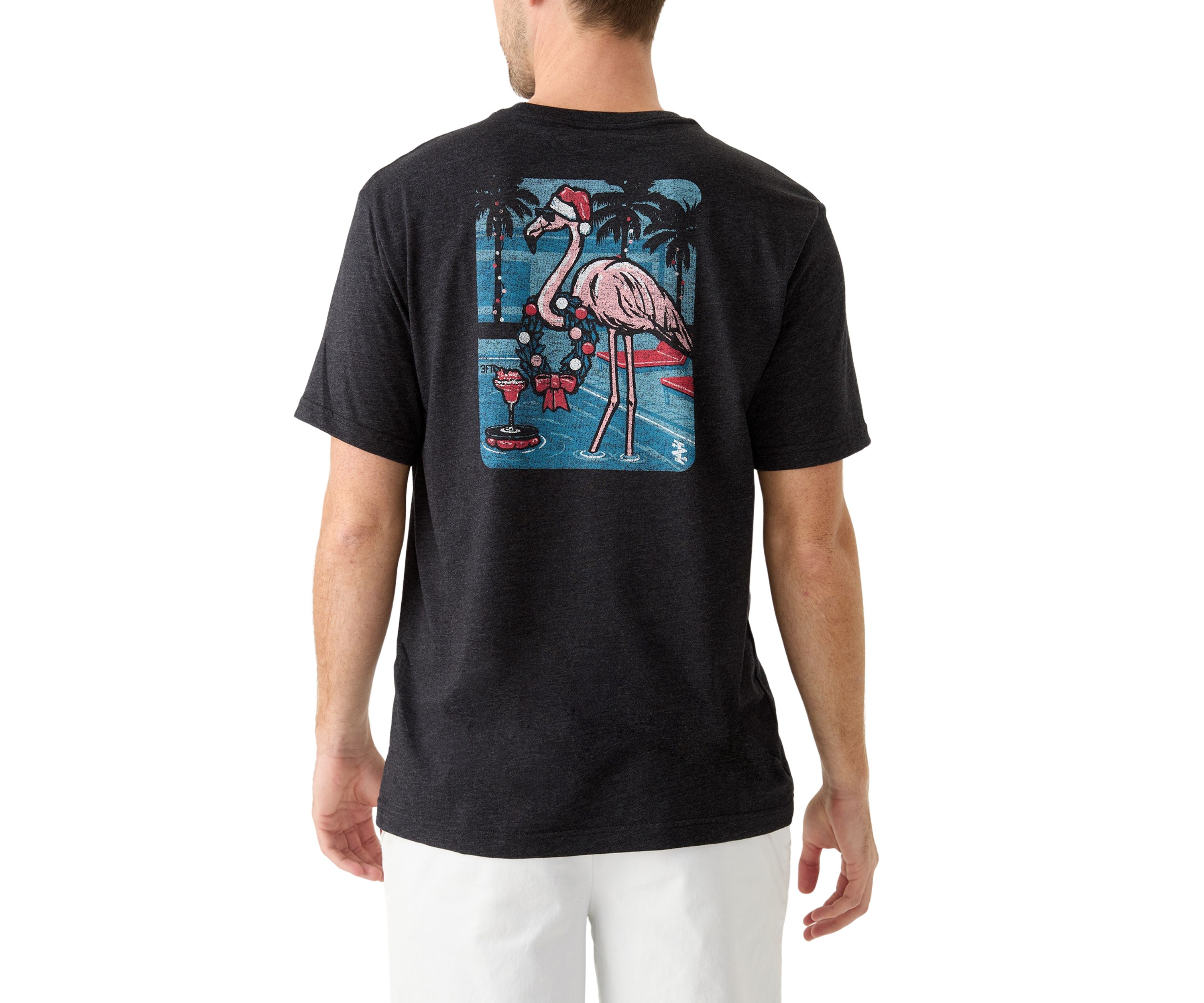 Short Sleeve Holiday Graphic T-Shirt 