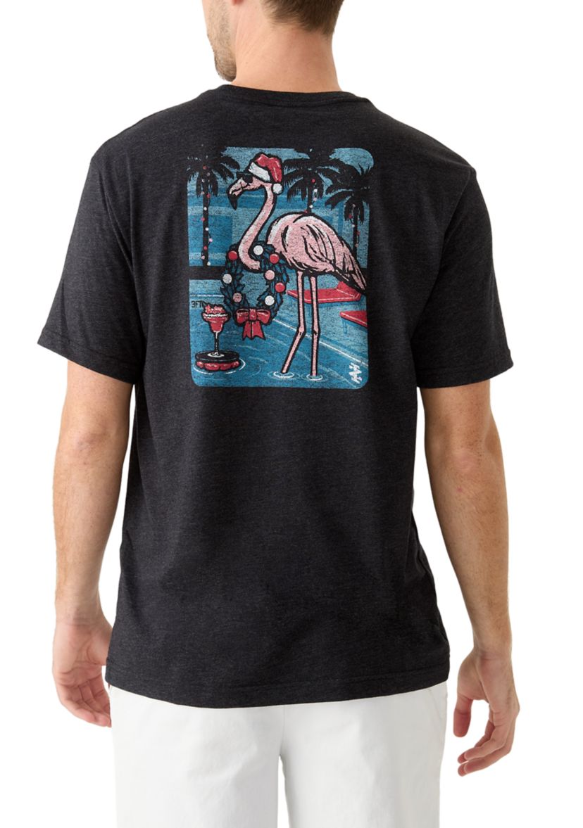 Short Sleeve Holiday Graphic T-Shirt 