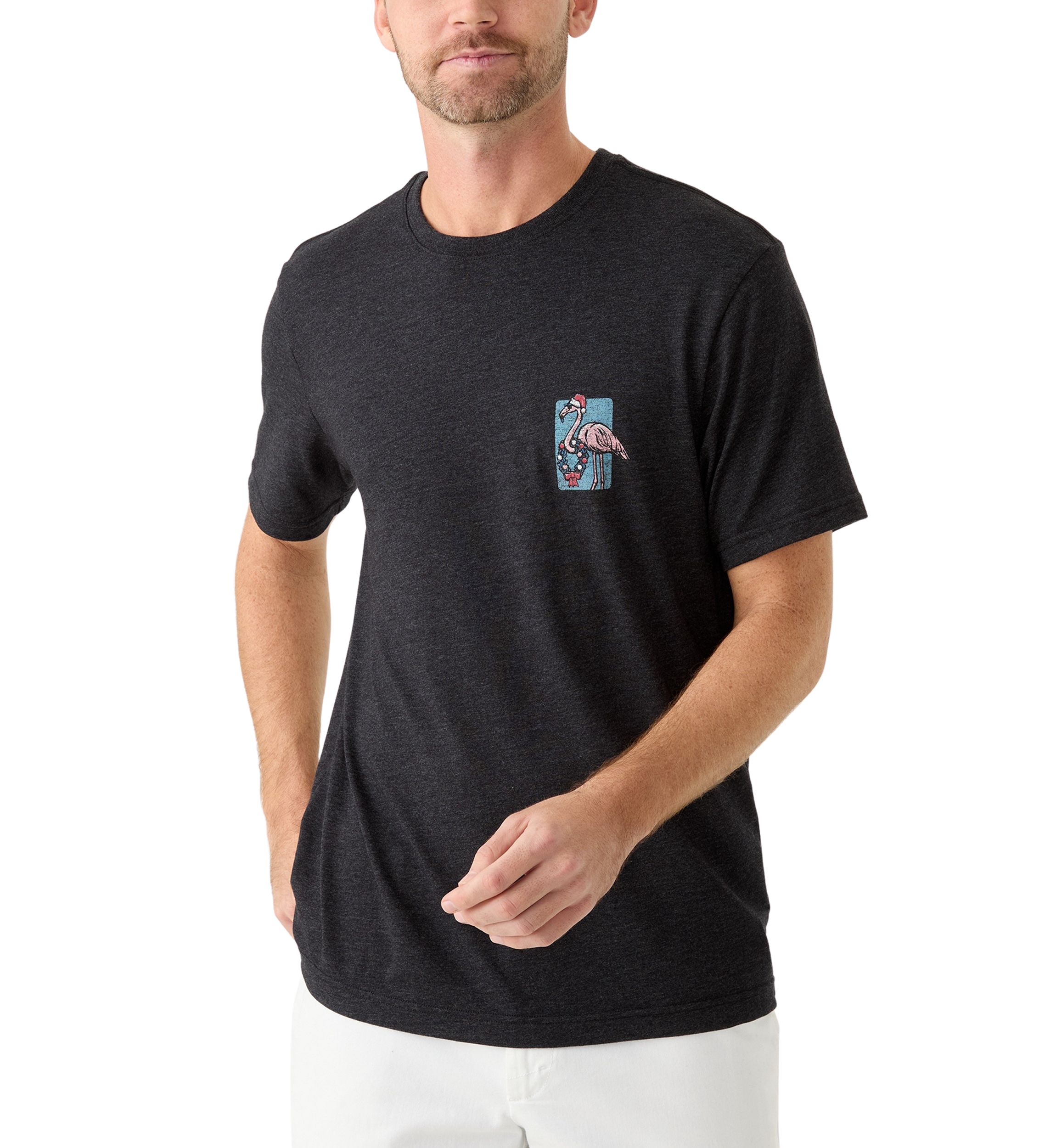 Short Sleeve Holiday Graphic T-Shirt 
