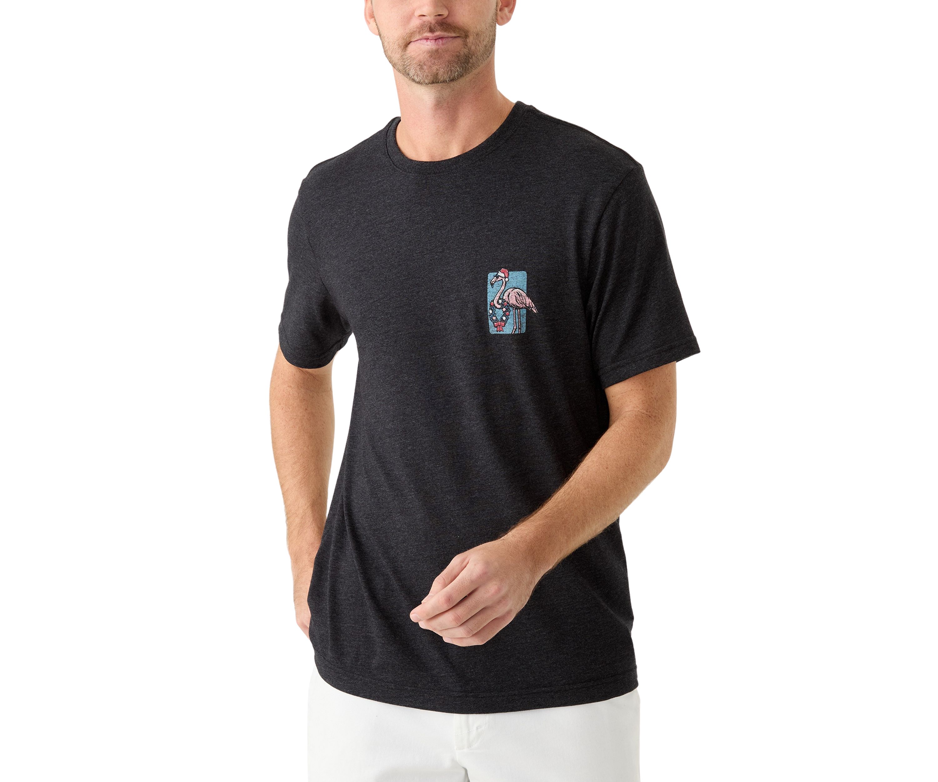 Short Sleeve Holiday Graphic T-Shirt 
