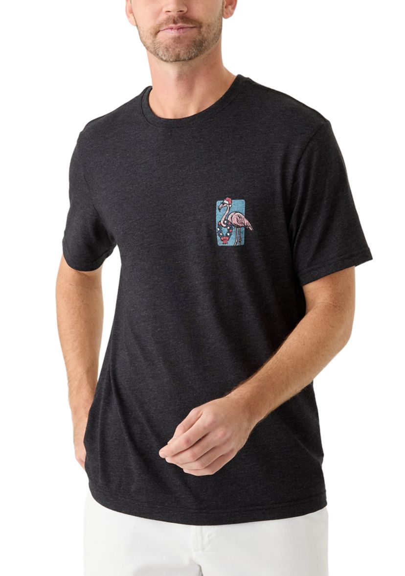 Short Sleeve Holiday Graphic T-Shirt 