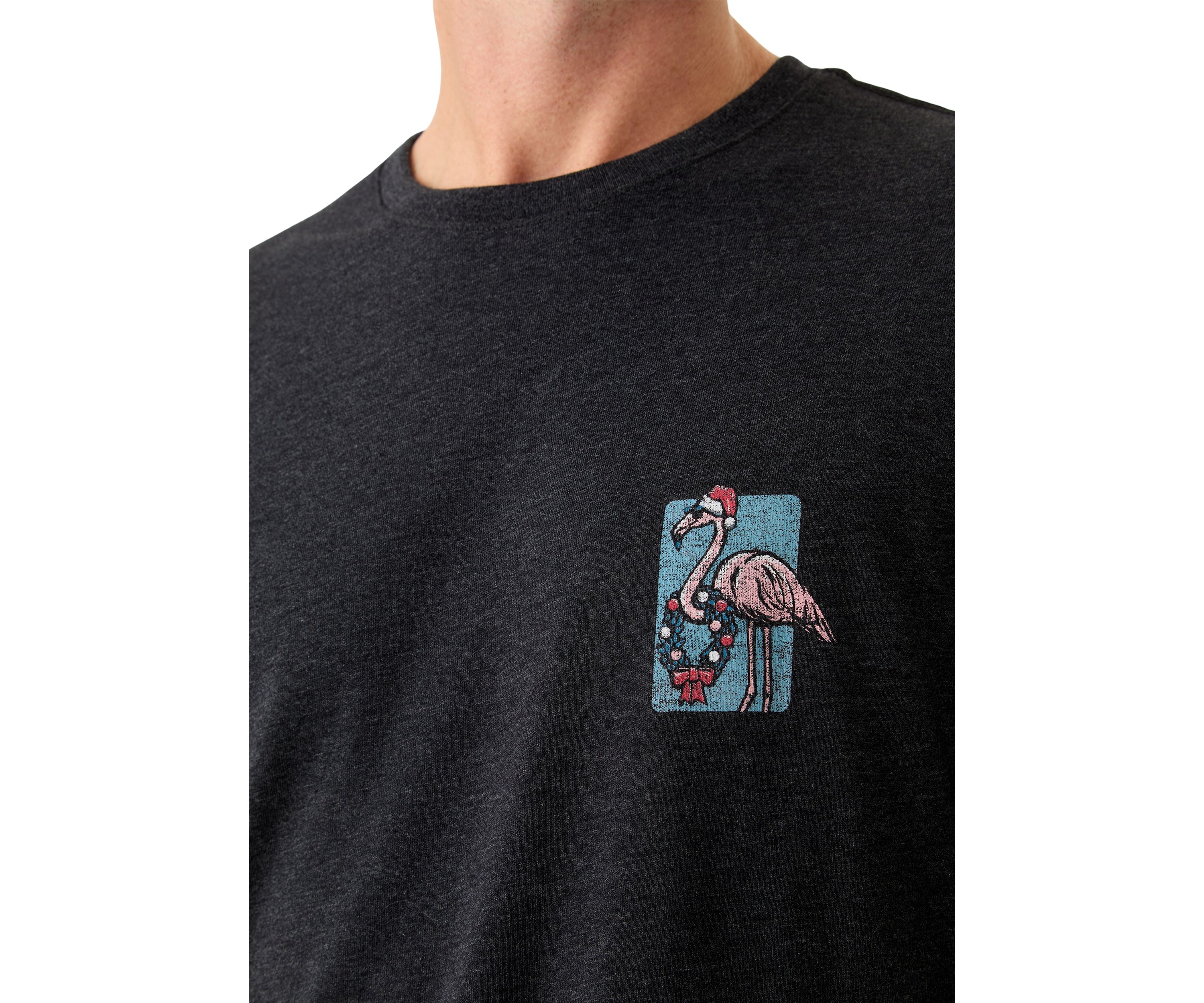 Short Sleeve Holiday Graphic T-Shirt 