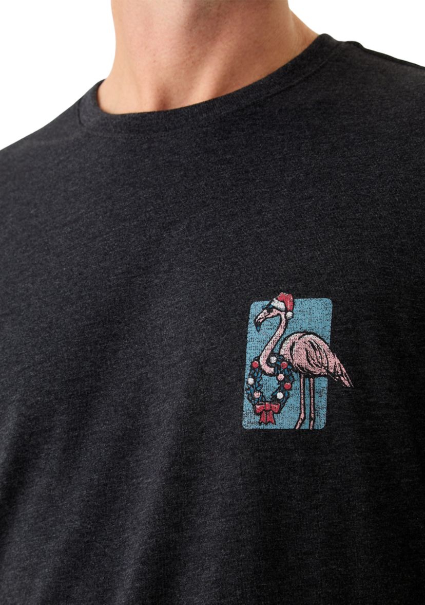 Short Sleeve Holiday Graphic T-Shirt 