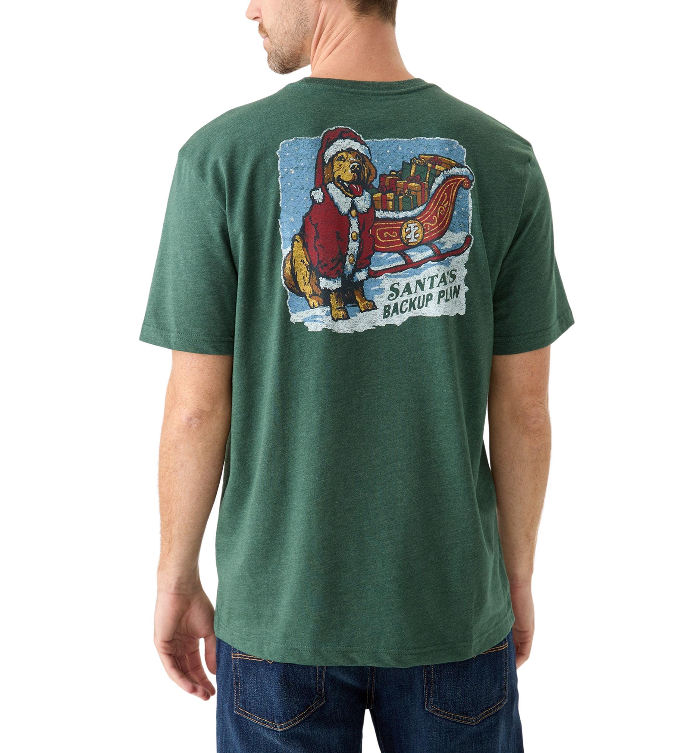   Short Sleeve Holiday Graphic T-Shirt 