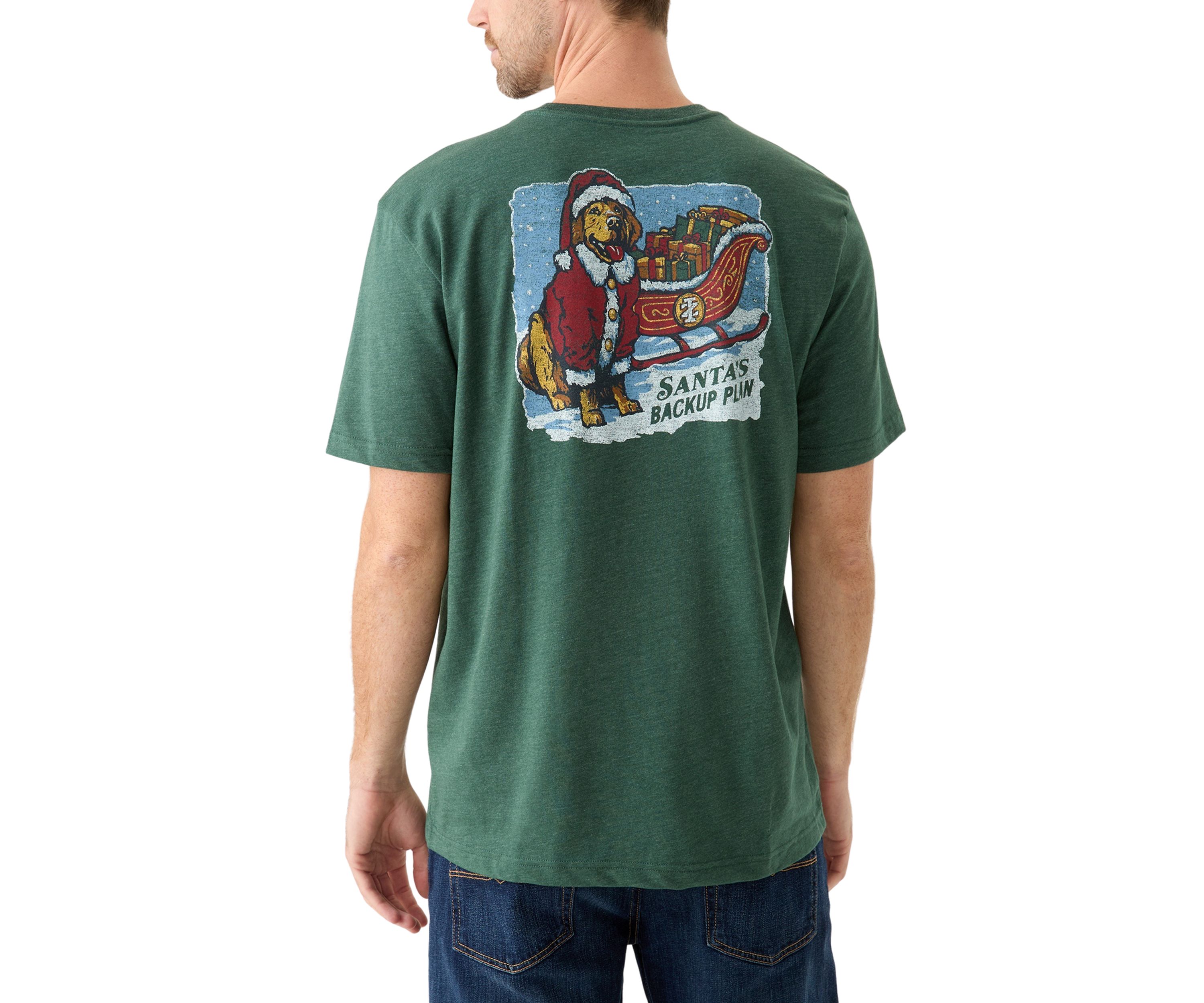   Short Sleeve Holiday Graphic T-Shirt 
