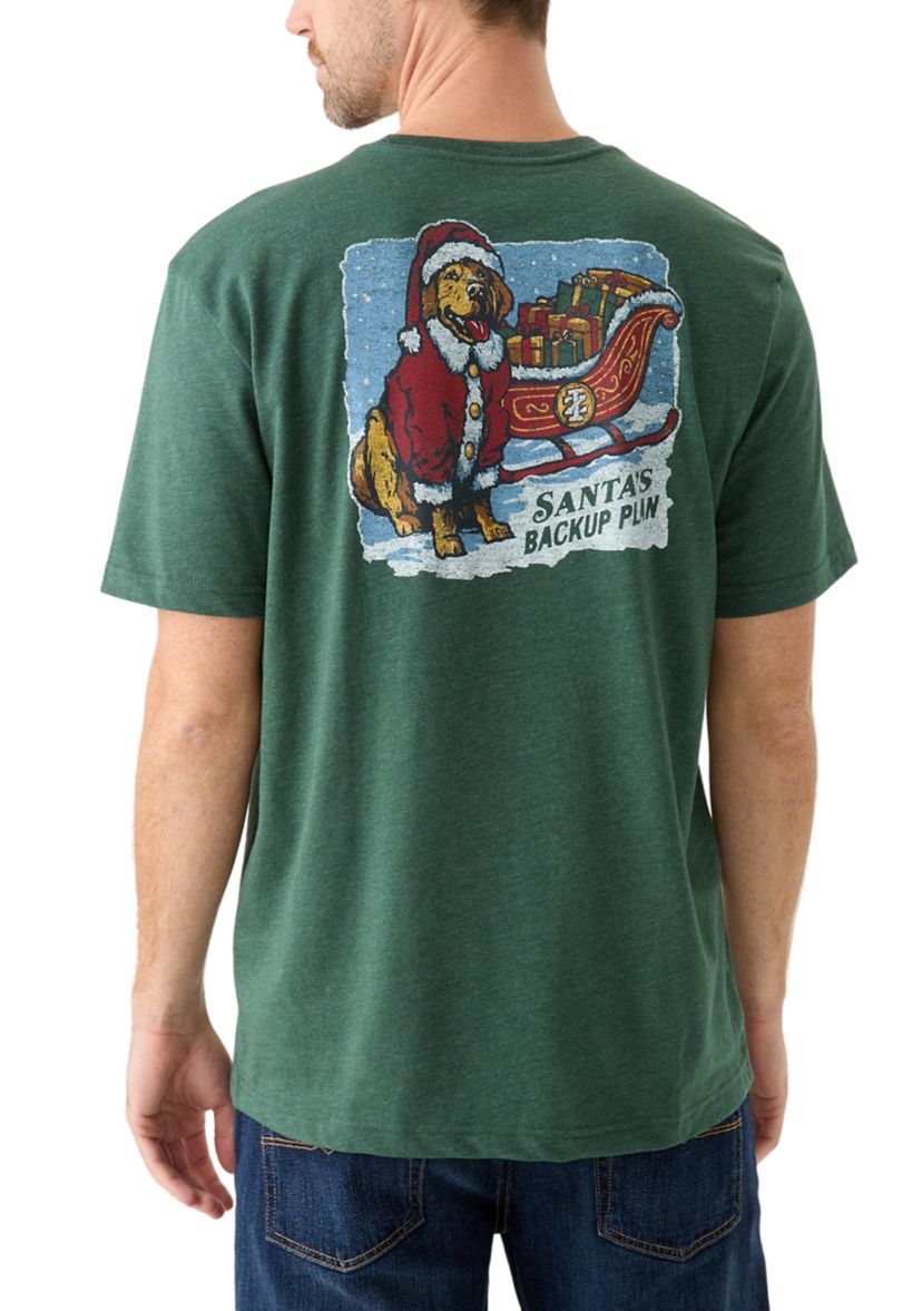   Short Sleeve Holiday Graphic T-Shirt 