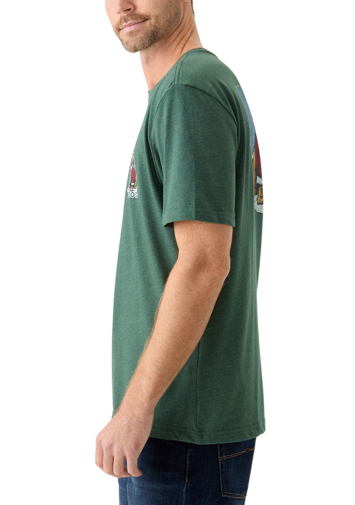   Short Sleeve Holiday Graphic T-Shirt 