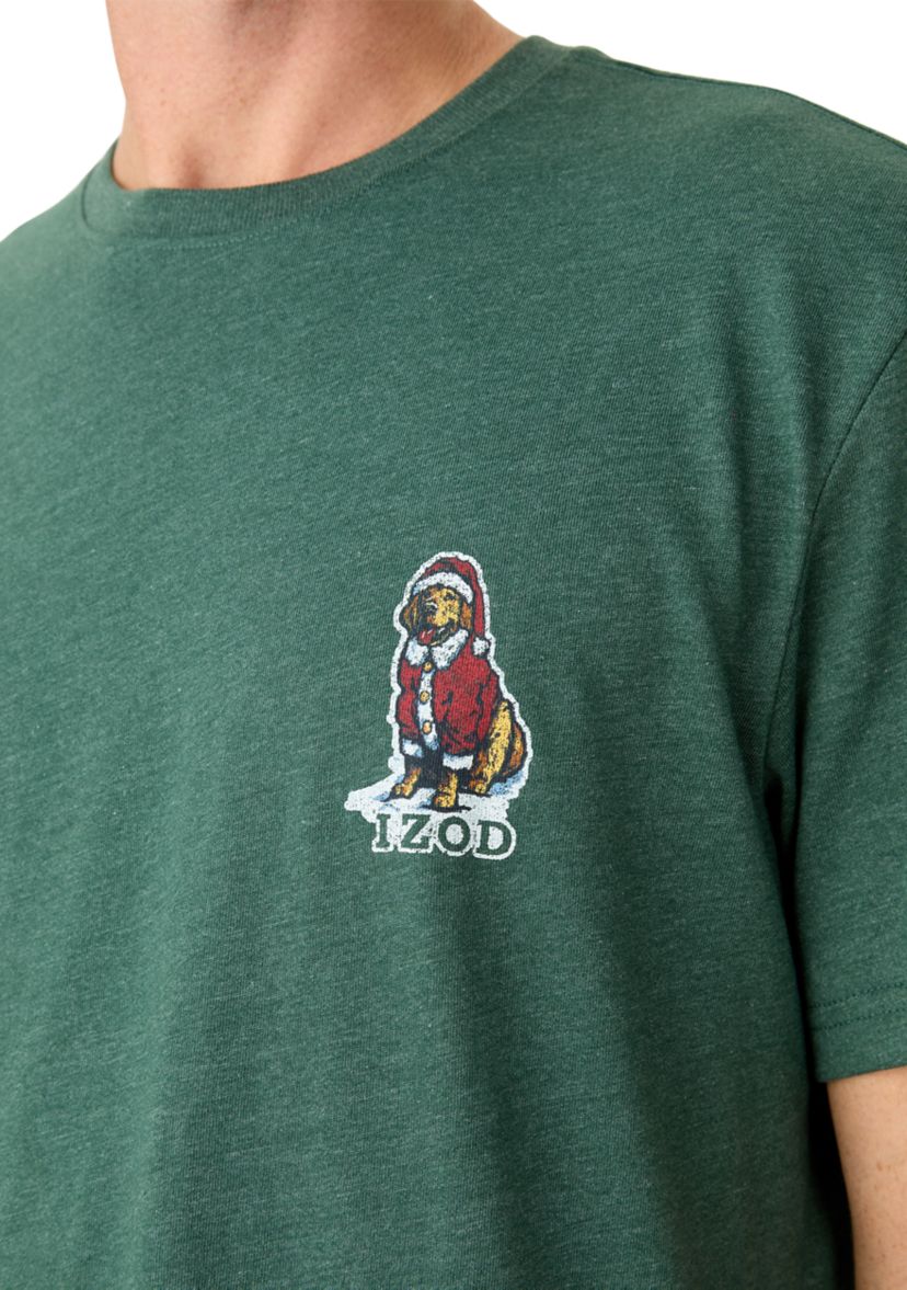   Short Sleeve Holiday Graphic T-Shirt 
