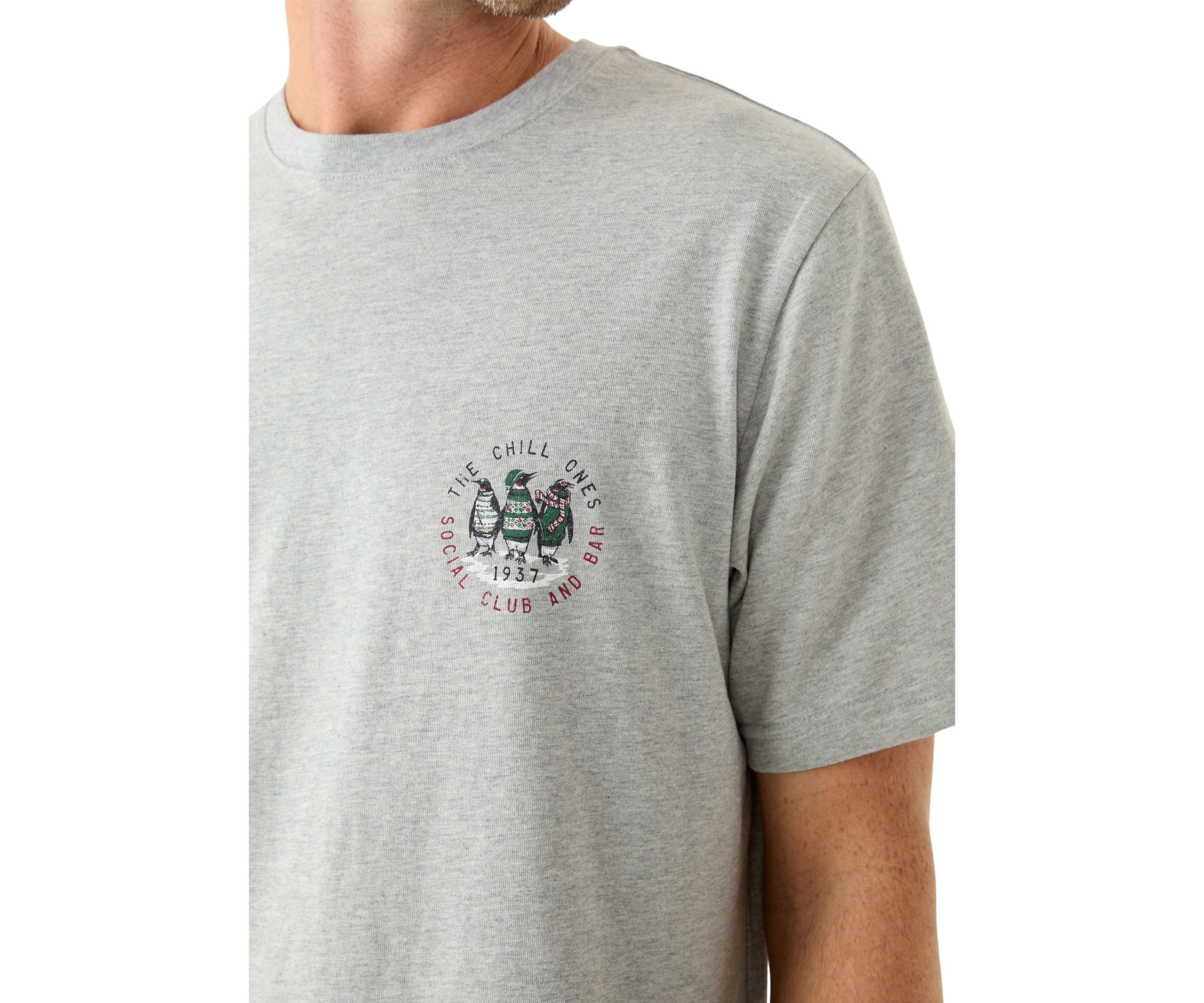   Short Sleeve Holiday Graphic T-Shirt 