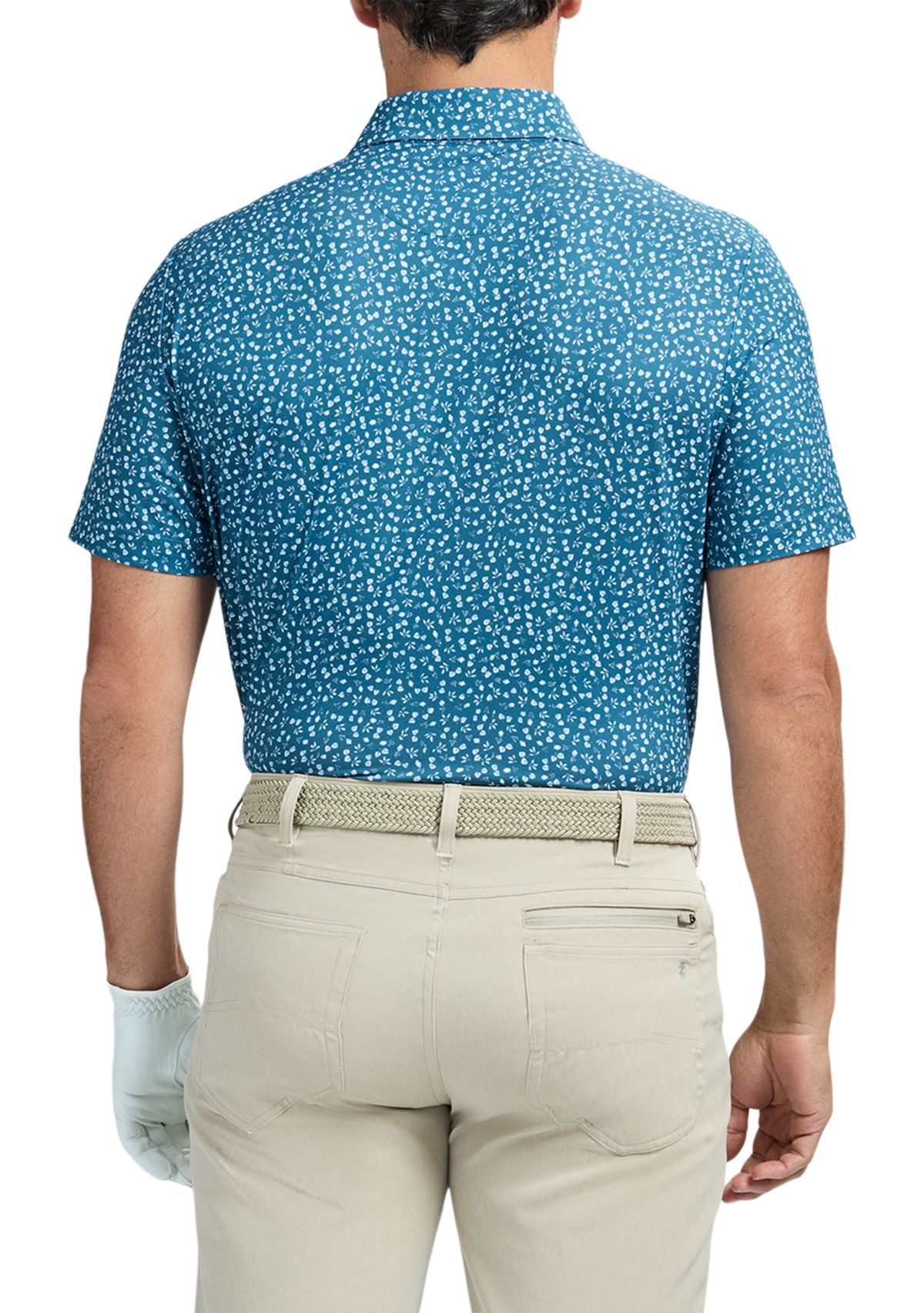 SwingFlex Elite - Fashion Print Polo Shirt 